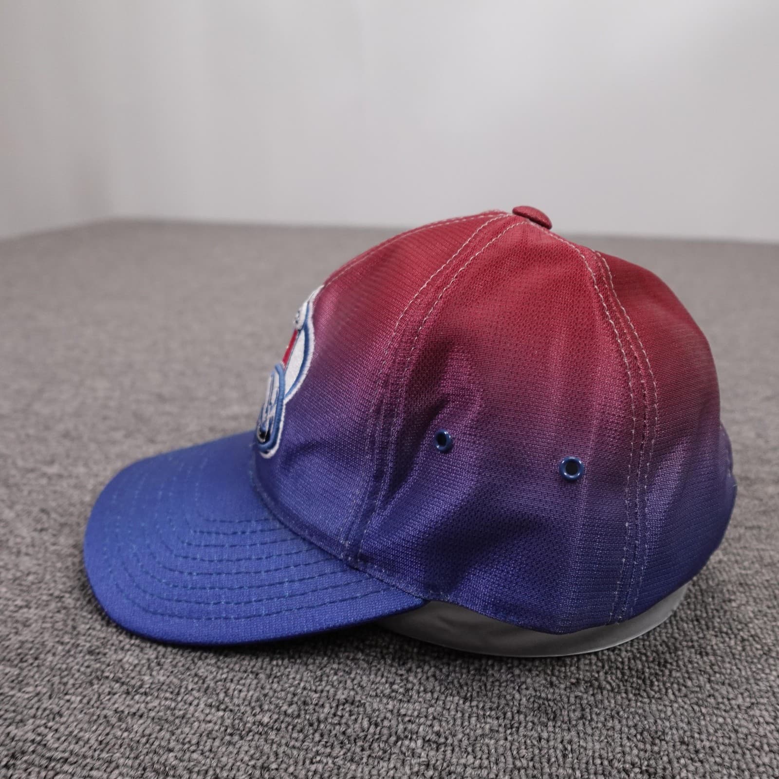Colorado Avalanche Hat Cap Strap Back Mens One Size Blue NHL Hockey Gradient - Thumbnail 3