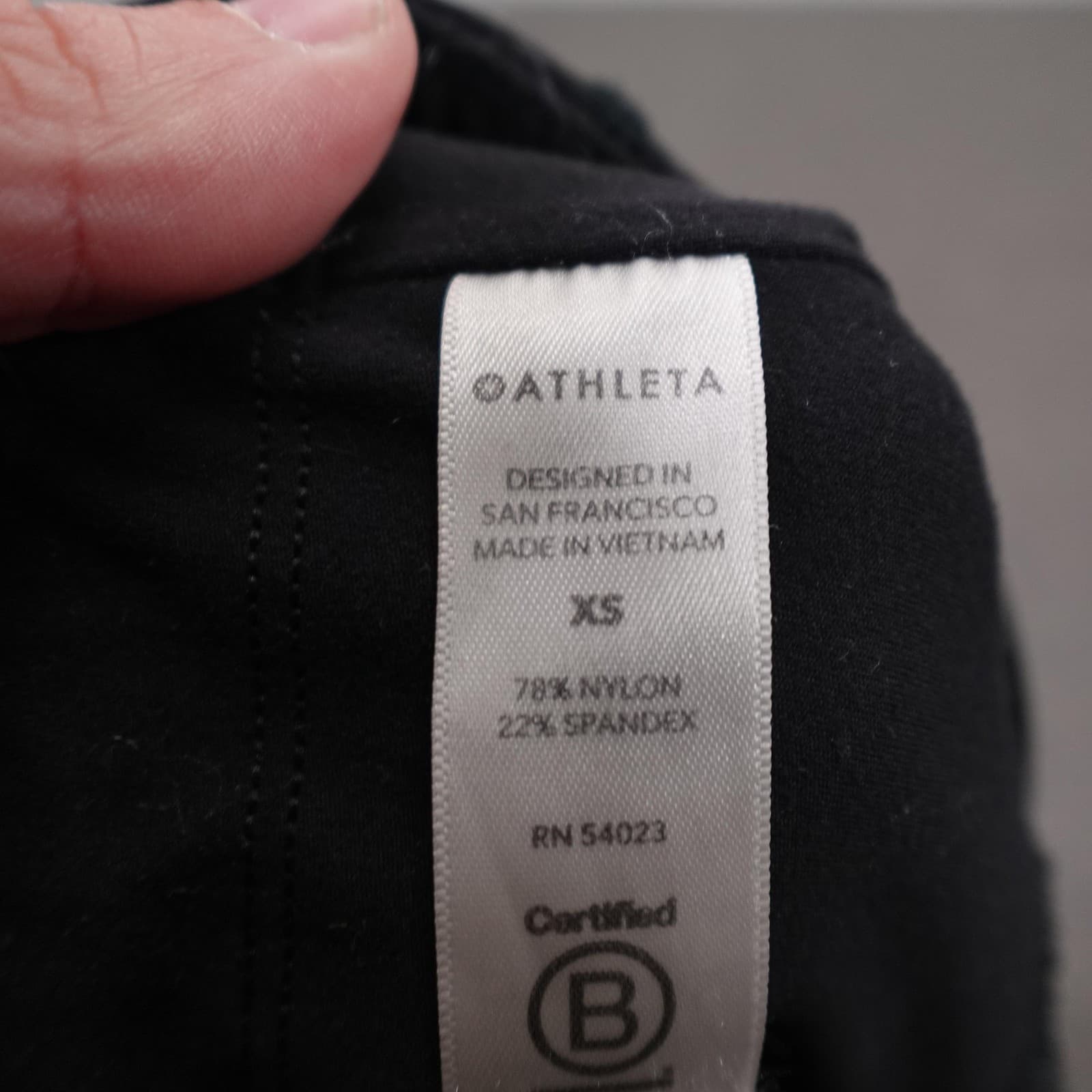 Athleta Leggings Womens XS Black Rainier Tight Ankle Running Yoga Winter Warm - Thumbnail 7