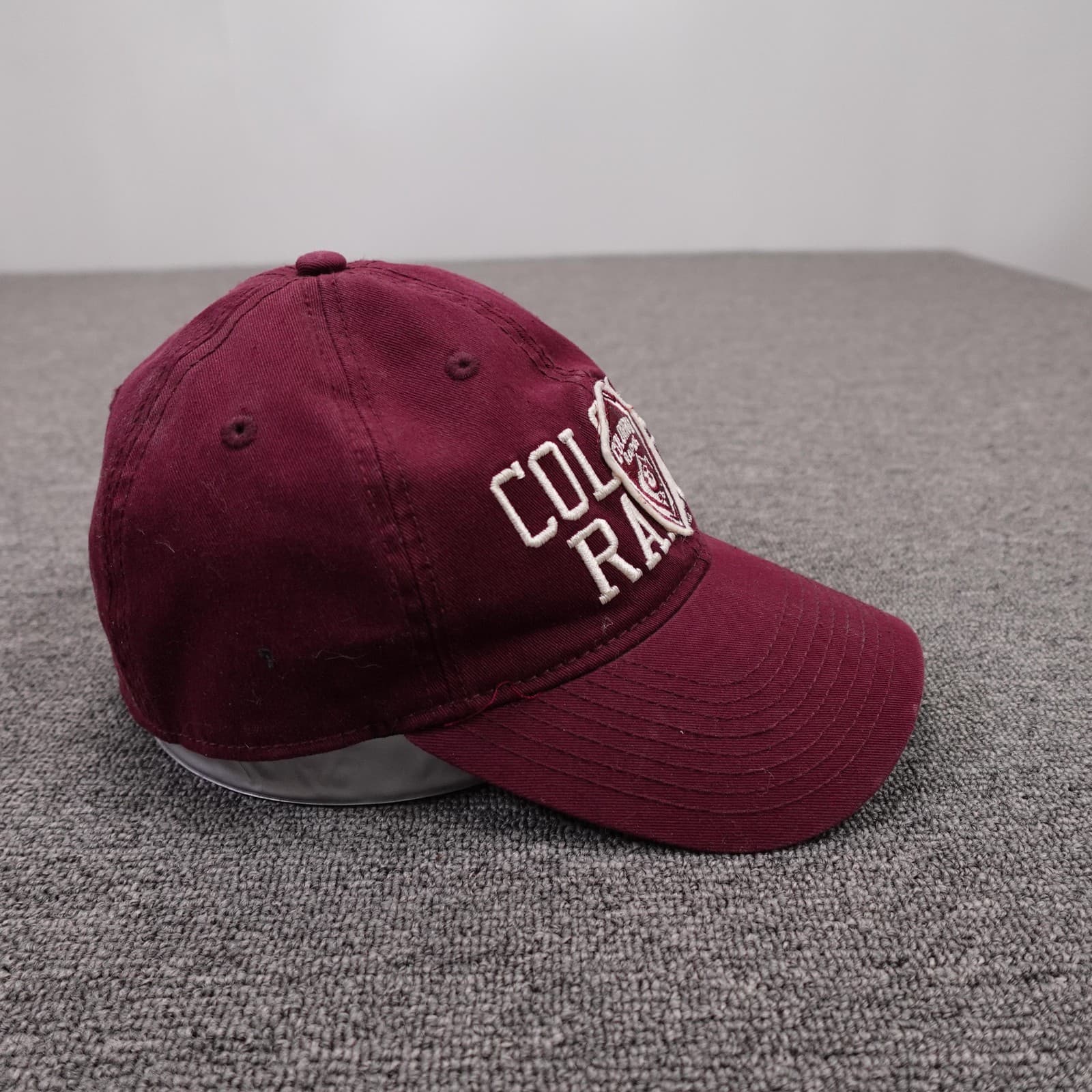 Colorado Rapids Hat Cap Fitted Mens One Size Red MLS Soccer Adidas Superflex - Thumbnail 6