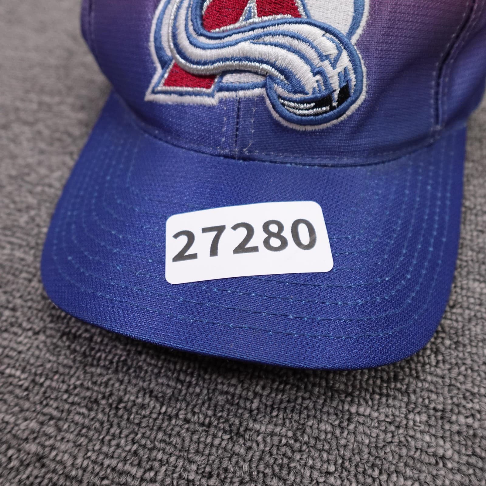 Colorado Avalanche Hat Cap Strap Back Mens One Size Blue NHL Hockey Gradient - Thumbnail 9