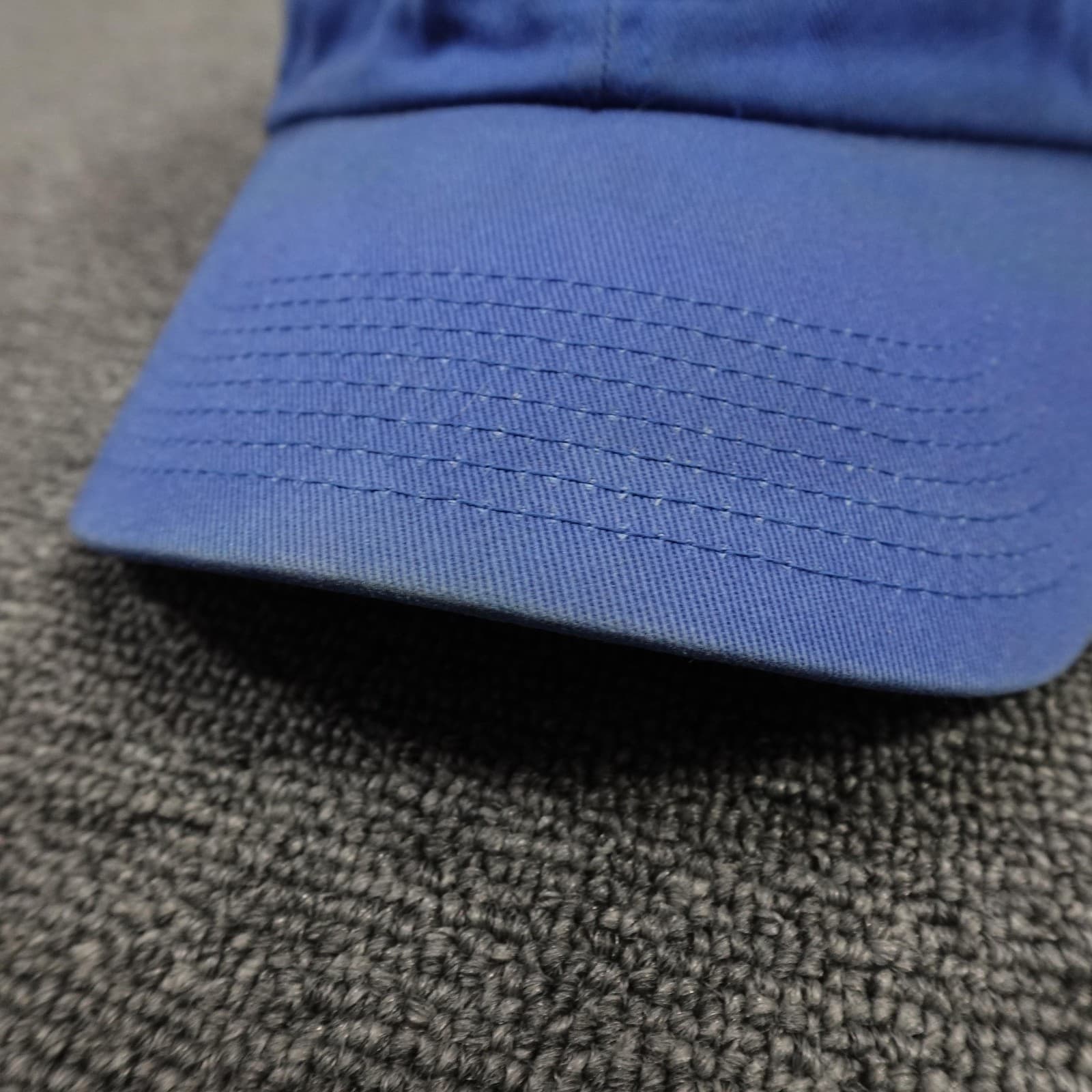 Nike Air Force Falcons Hat Mens OSFM Blue Adjustable Swoosh Logo Cotton Cap - Thumbnail 2