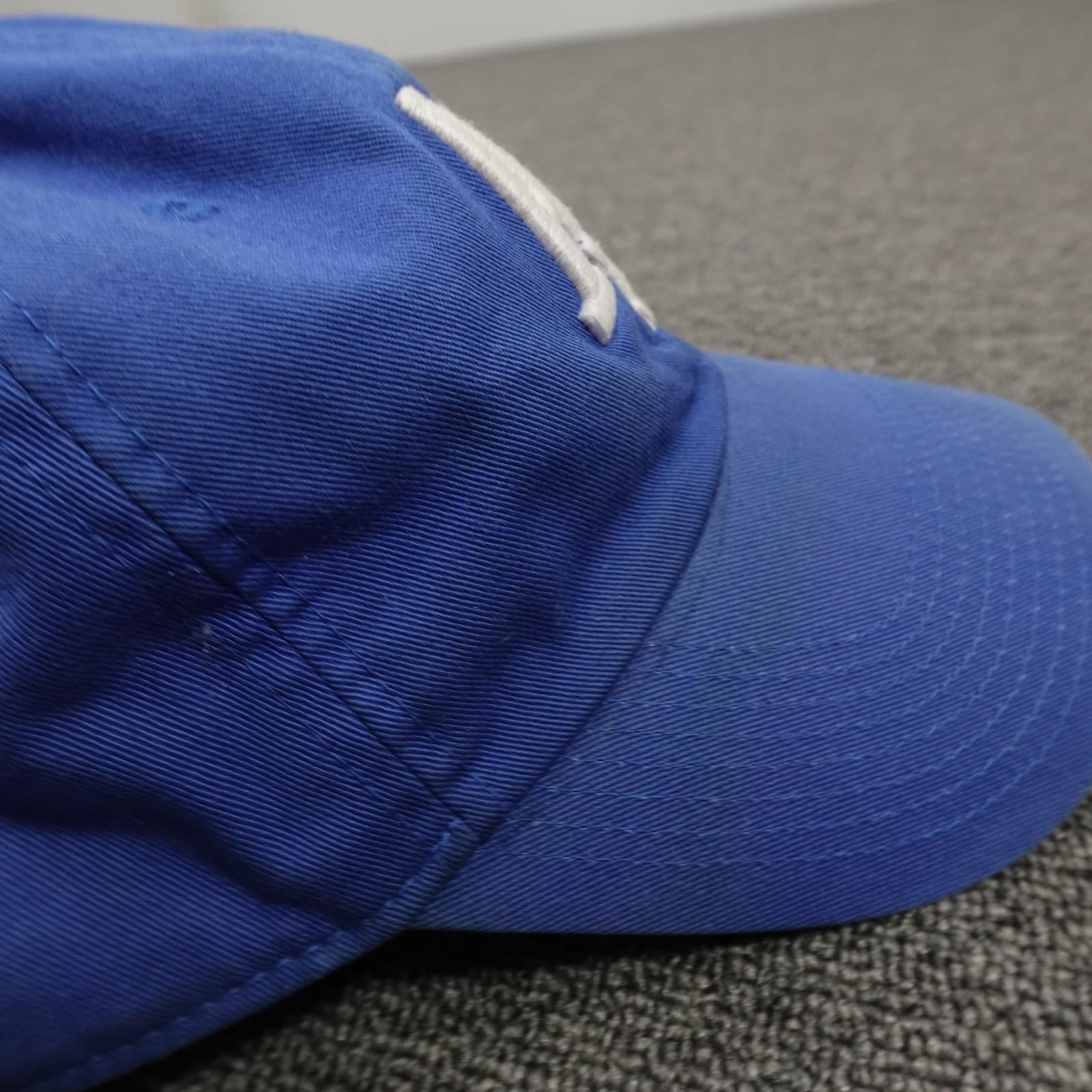 Nike Air Force Falcons Hat Mens OSFM Blue Adjustable Swoosh Logo Cotton Cap - Thumbnail 8