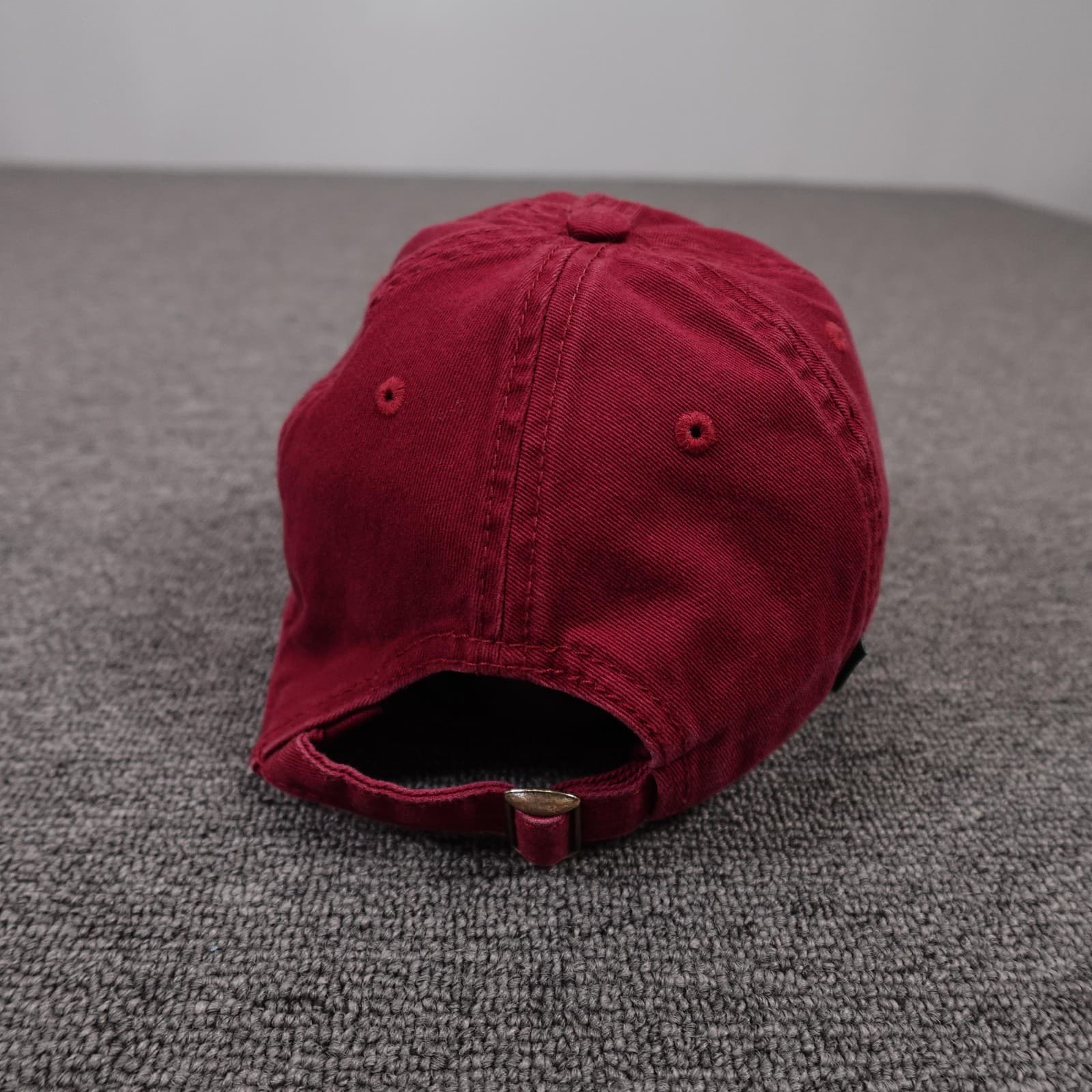 Harvard Crimson Hat Cap Strap Back Mens One Size Red NCAA Football Legacy - Thumbnail 4