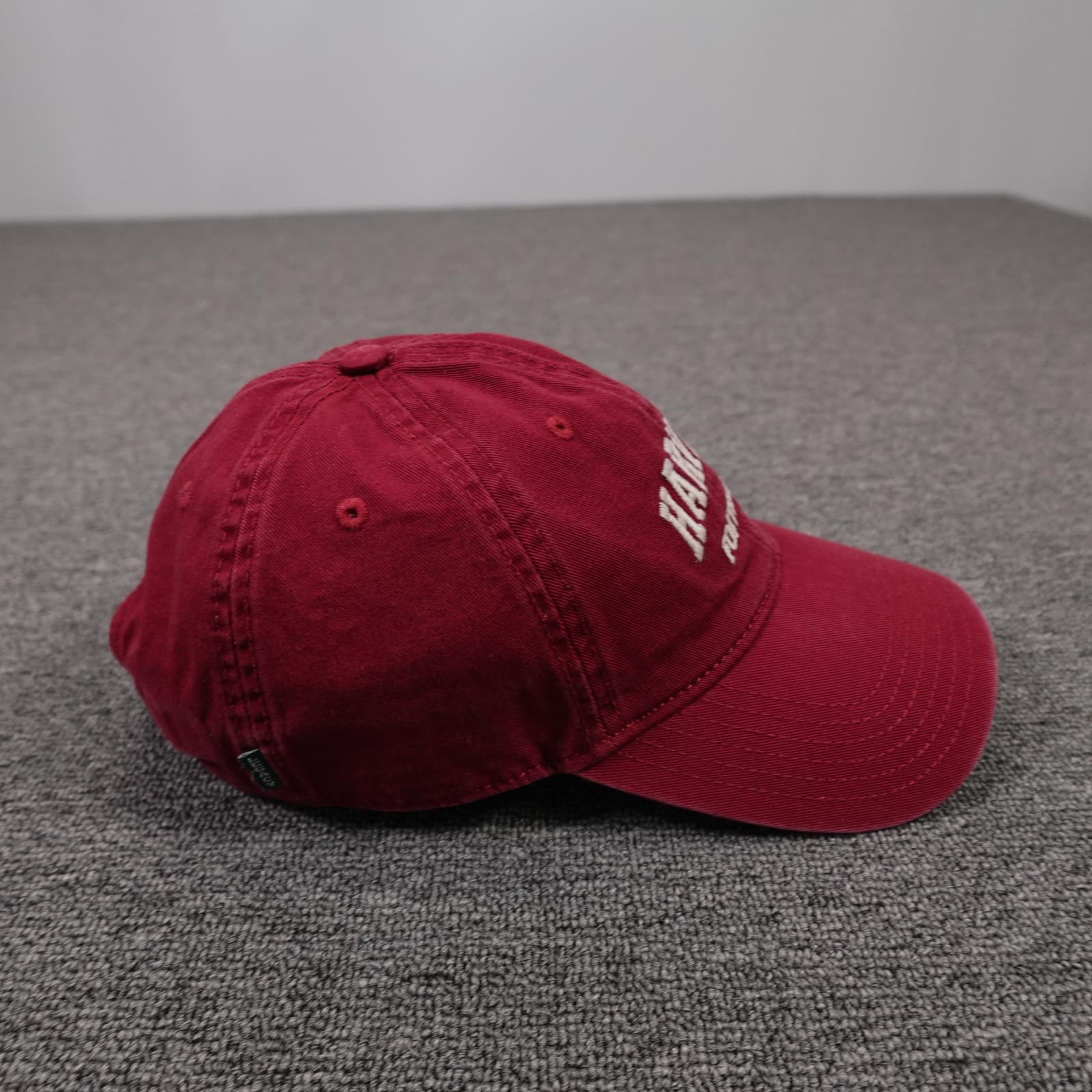 Harvard Crimson Hat Cap Strap Back Mens One Size Red NCAA Football Legacy - Thumbnail 5
