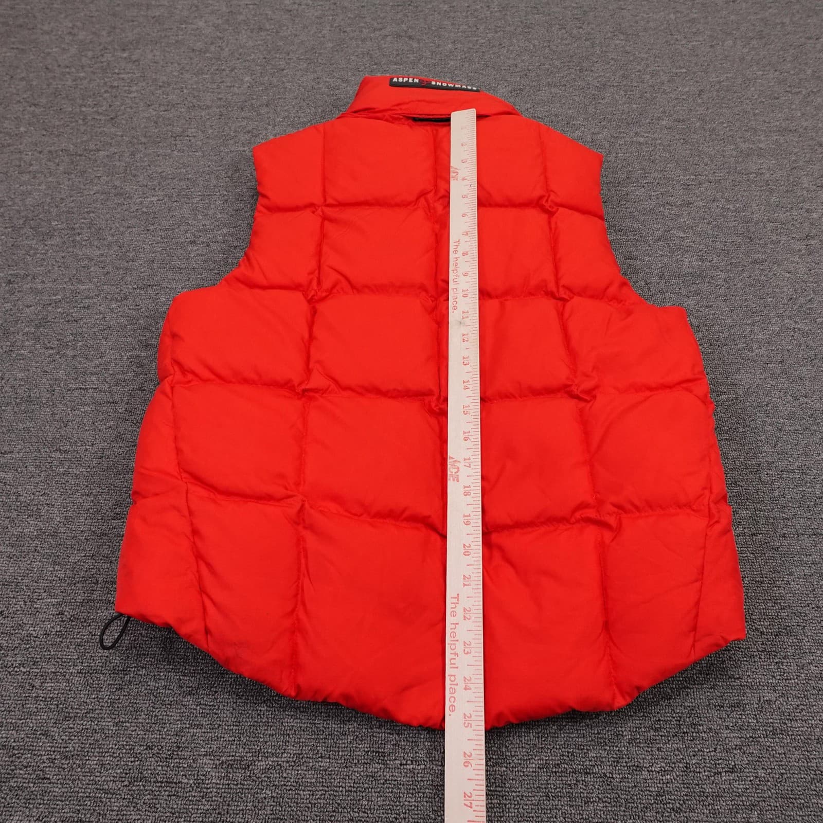 RLX Ralph Lauren Vest Mens Small Red Down Puffer Aspen Snowmass Ski Insulated - Thumbnail 8