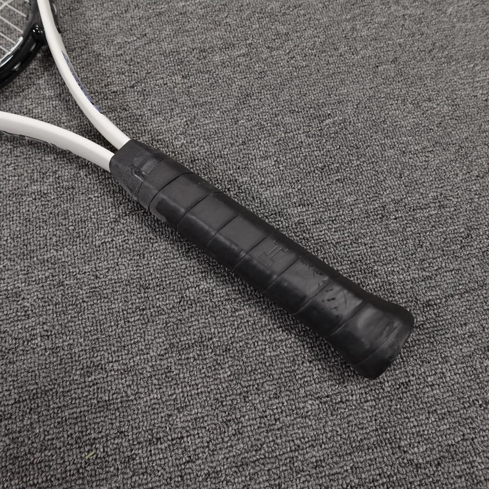 HEAD Ti.Conquest Tennis Racquet 4 3/8 Grip Titanium Blue White Racket Adult - Thumbnail 2