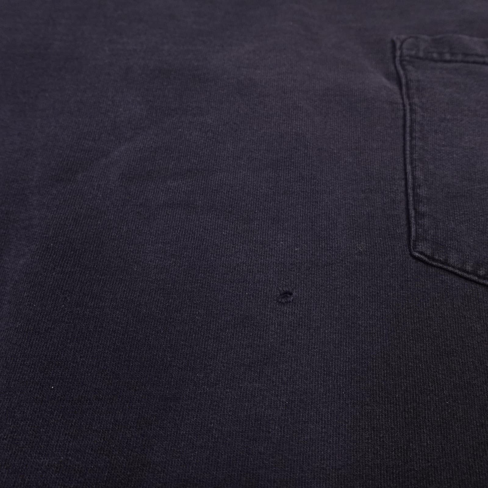 Vintage Gramicci Sweatshirt Mens Medium Blue Heavyweight Fleece Pocket USA 90s - Thumbnail 3