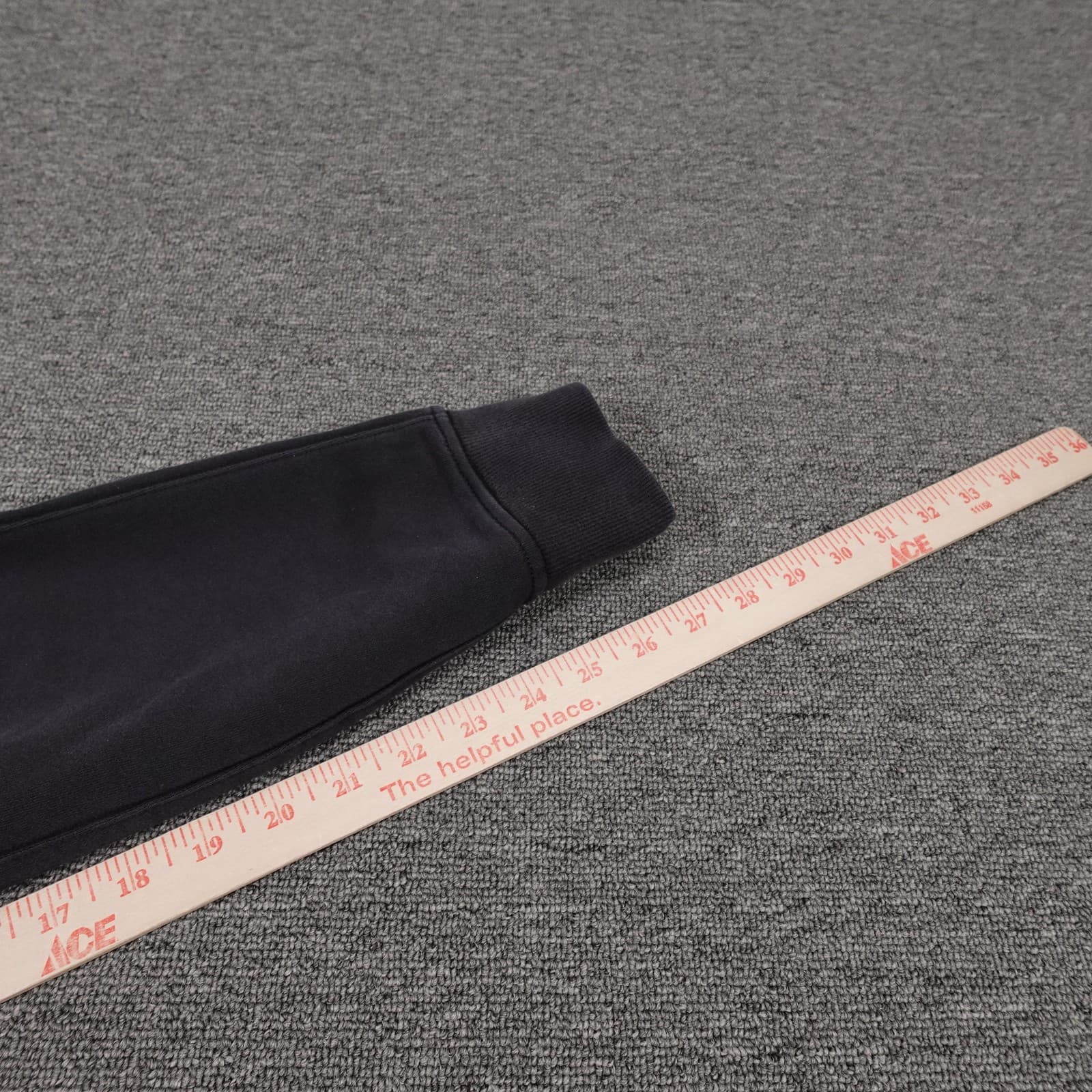 Lululemon Joggers Womens 2 Black Fleece Sweatpants Drawstring Cuffed Ankle - Thumbnail 6