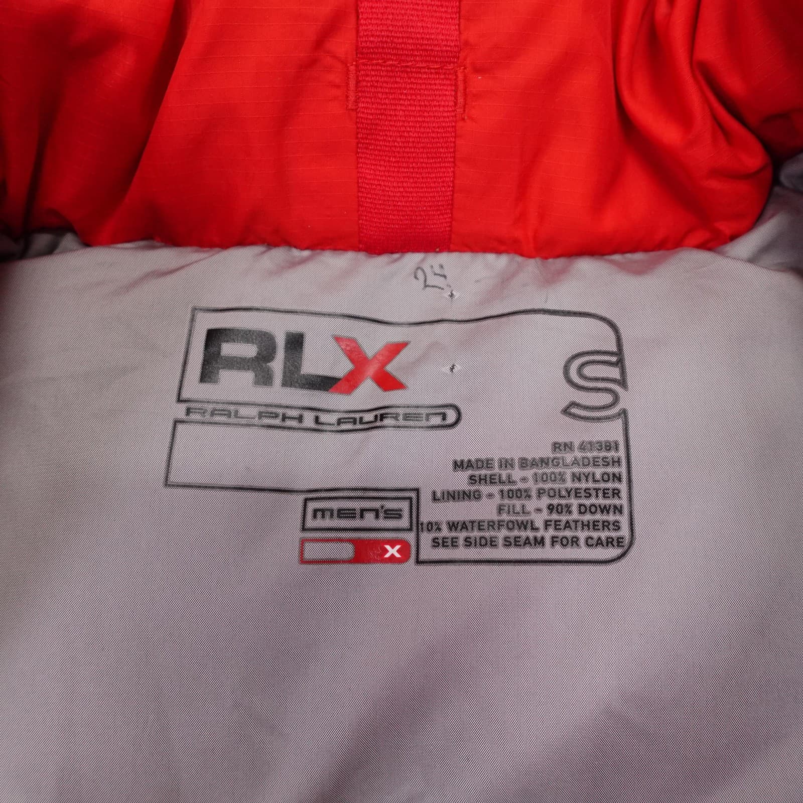 RLX Ralph Lauren Vest Mens Small Red Down Puffer Aspen Snowmass Ski Insulated - Thumbnail 5