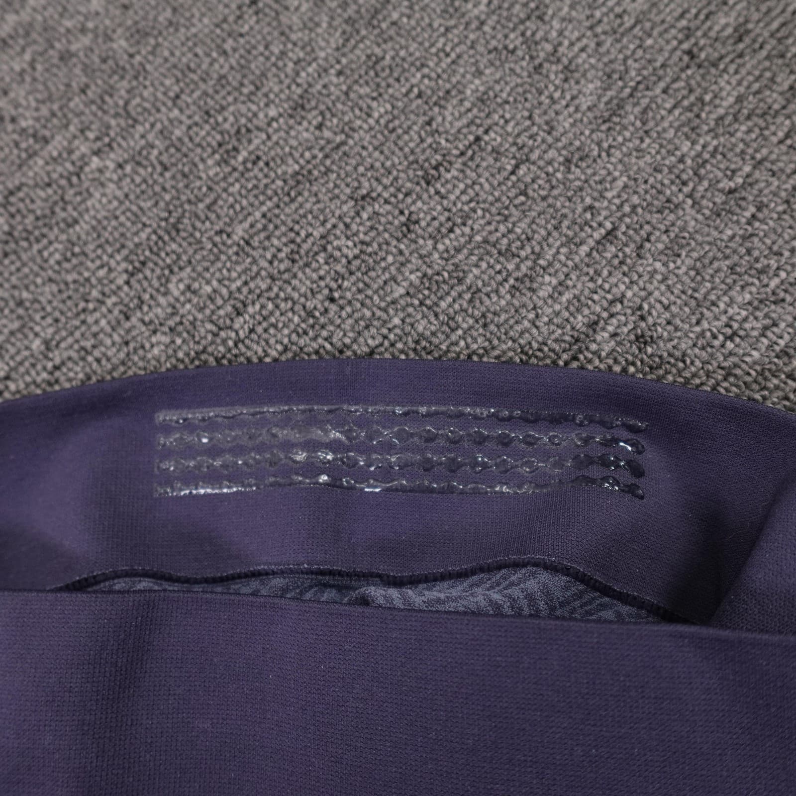 Title Nine Leggings Womens Small Purple Textured Knit High Rise Ankle Yoga - Thumbnail 6