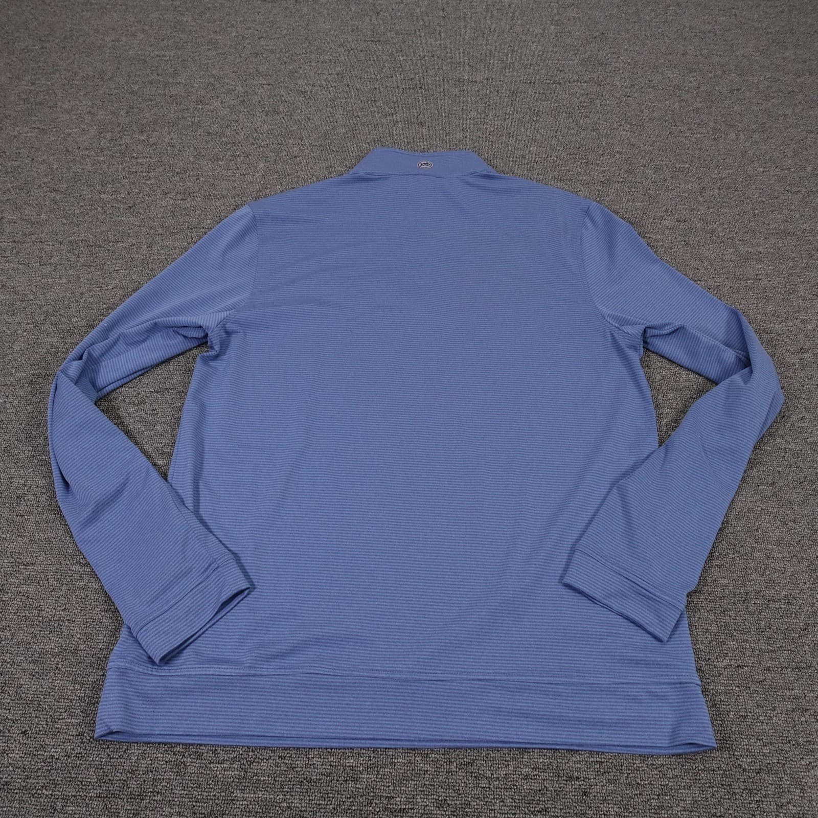 Las Vegas Raiders Shirt Mens Medium Blue NFL Football Southern Tide Quarter Zip - Thumbnail 6