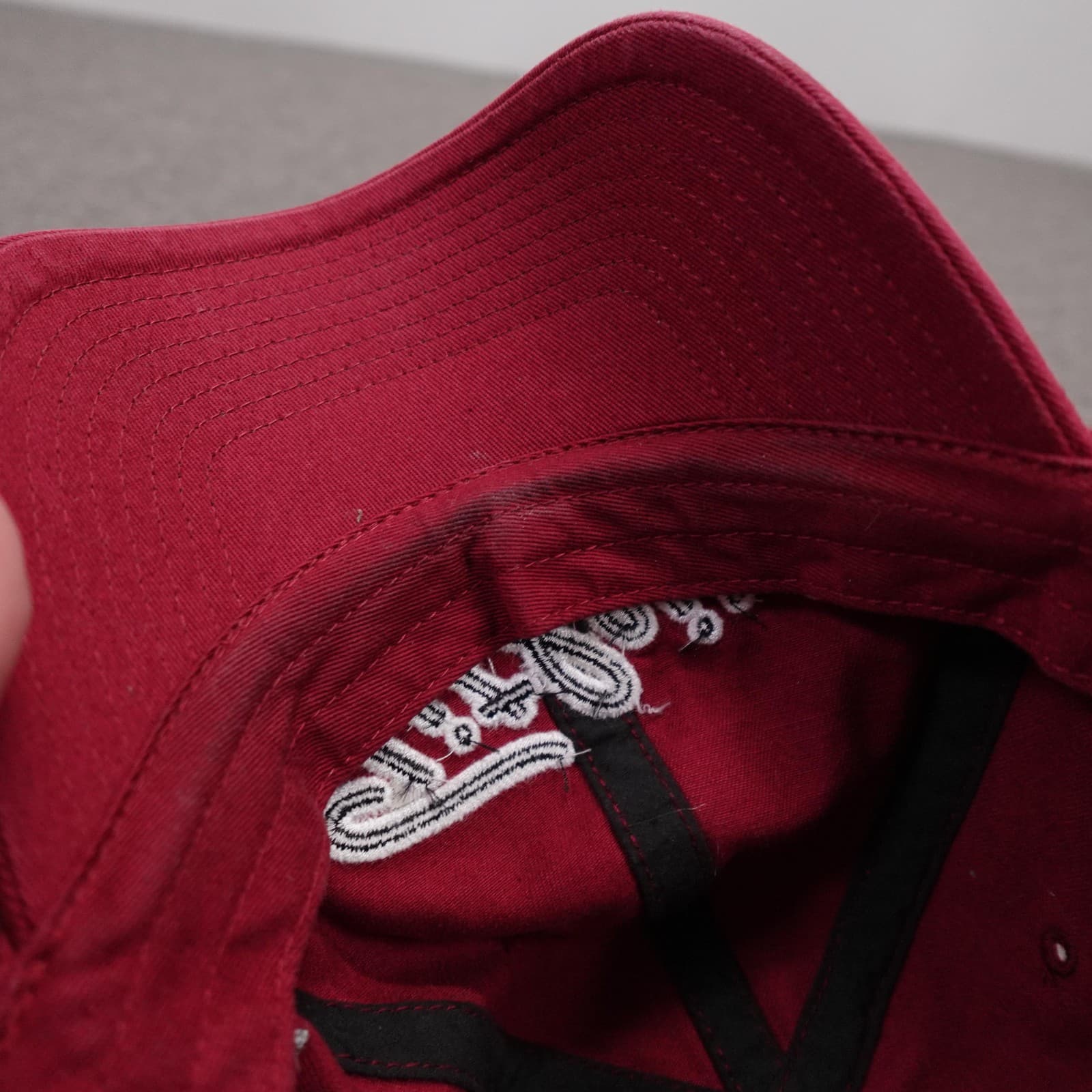 Titleist WT Hat Cap Strap Back Mens One Size Red NCAA Golf Collegiate '47 - Thumbnail 6