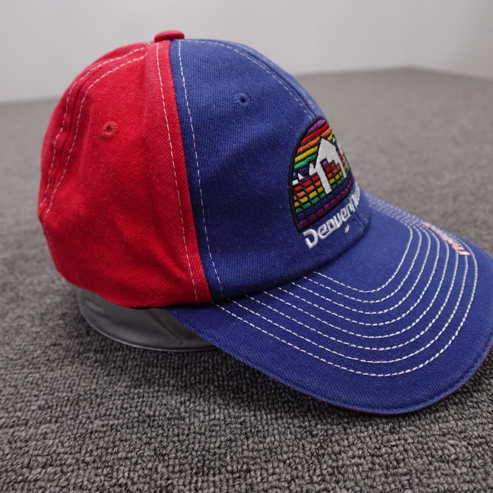 Denver Nuggets Hat Cap Boys One Size Blue Red NBA Basketball Altitude Authentics - Thumbnail 5