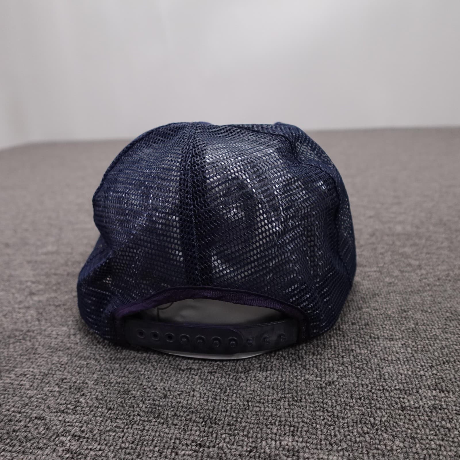 Vintage Hewlett Packard Hat Cap Snap Back Mens One Size Blue Mesh Trucker Foam - Thumbnail 4