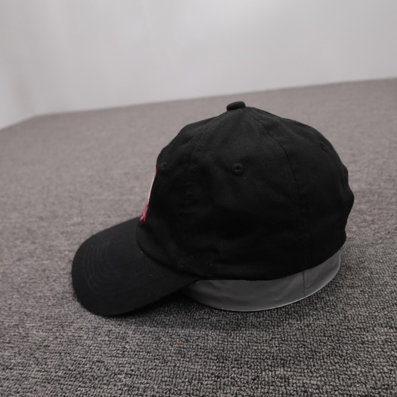 Harvard Crimson Hat Cap Strap Back Mens One Size Black NCAA Football 150 Shield - Thumbnail 3