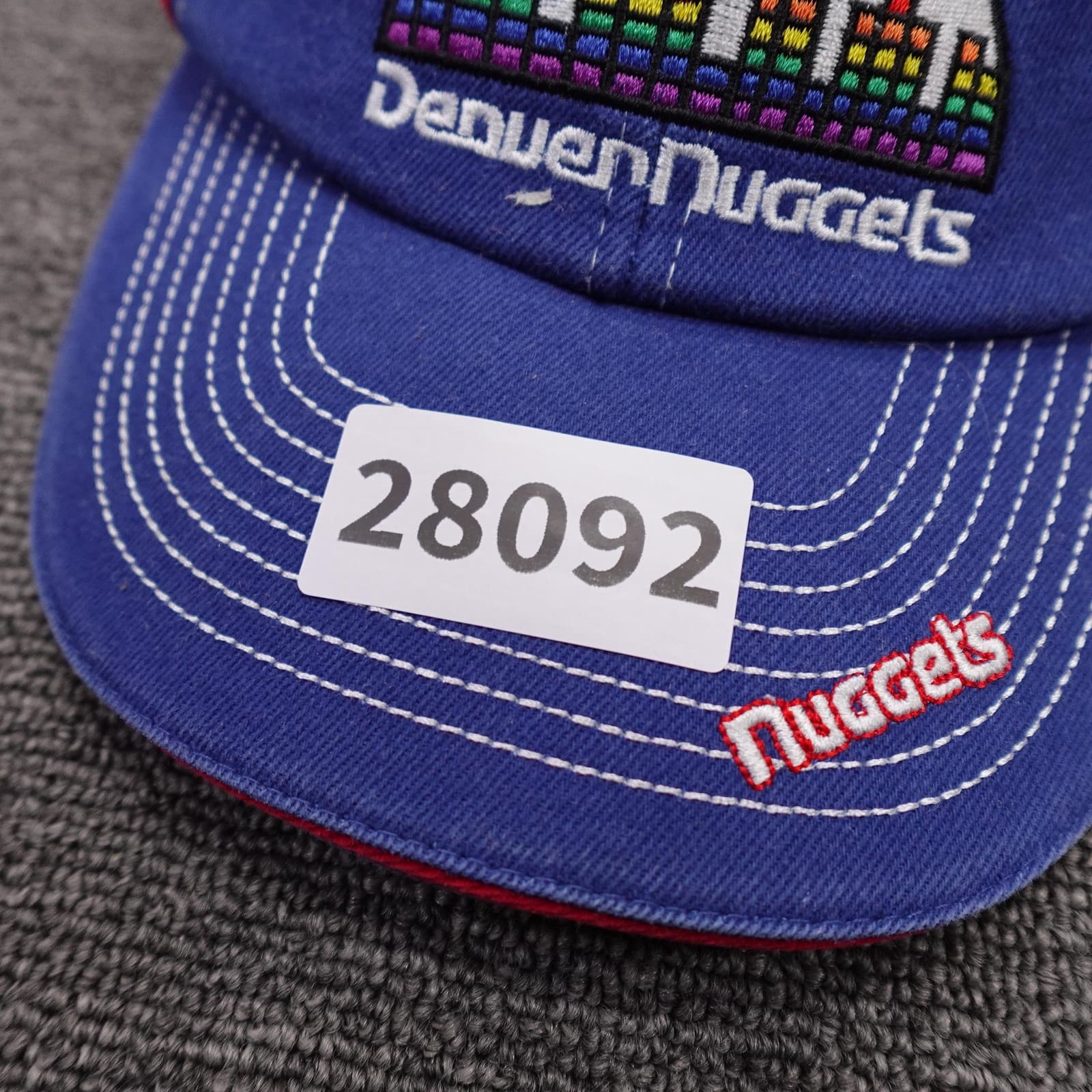 Denver Nuggets Hat Cap Boys One Size Blue Red NBA Basketball Altitude Authentics - Thumbnail 8