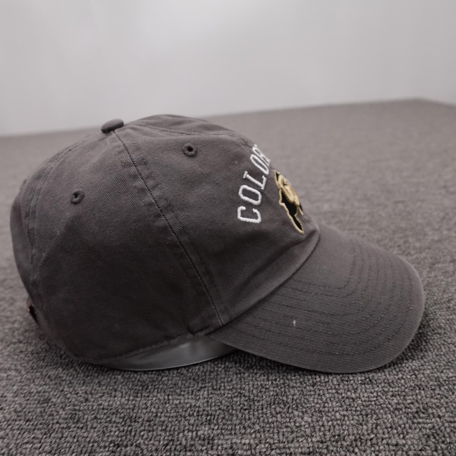Colorado Buffaloes Hat Cap Strap Back Mens One Size Gray NCAA Football '47 - Thumbnail 5