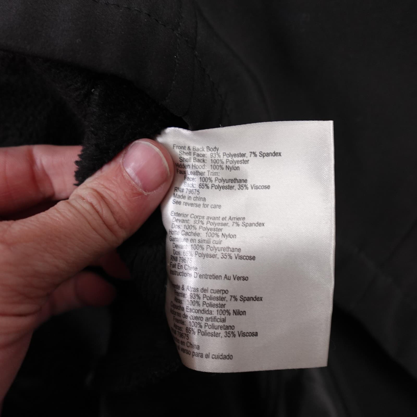 Michael Kors Coat Womens Small Black Belted Hooded Parka Fleece Lined Softshell - Thumbnail 9