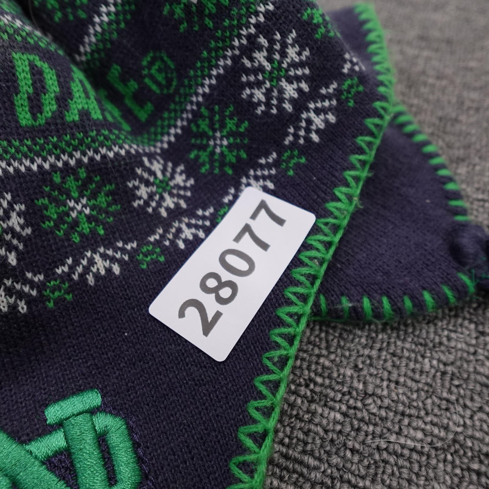 Notre Dame Fighting Irish Hat Beanie Mens One Size Blue NCAA Football Adidas - Thumbnail 7