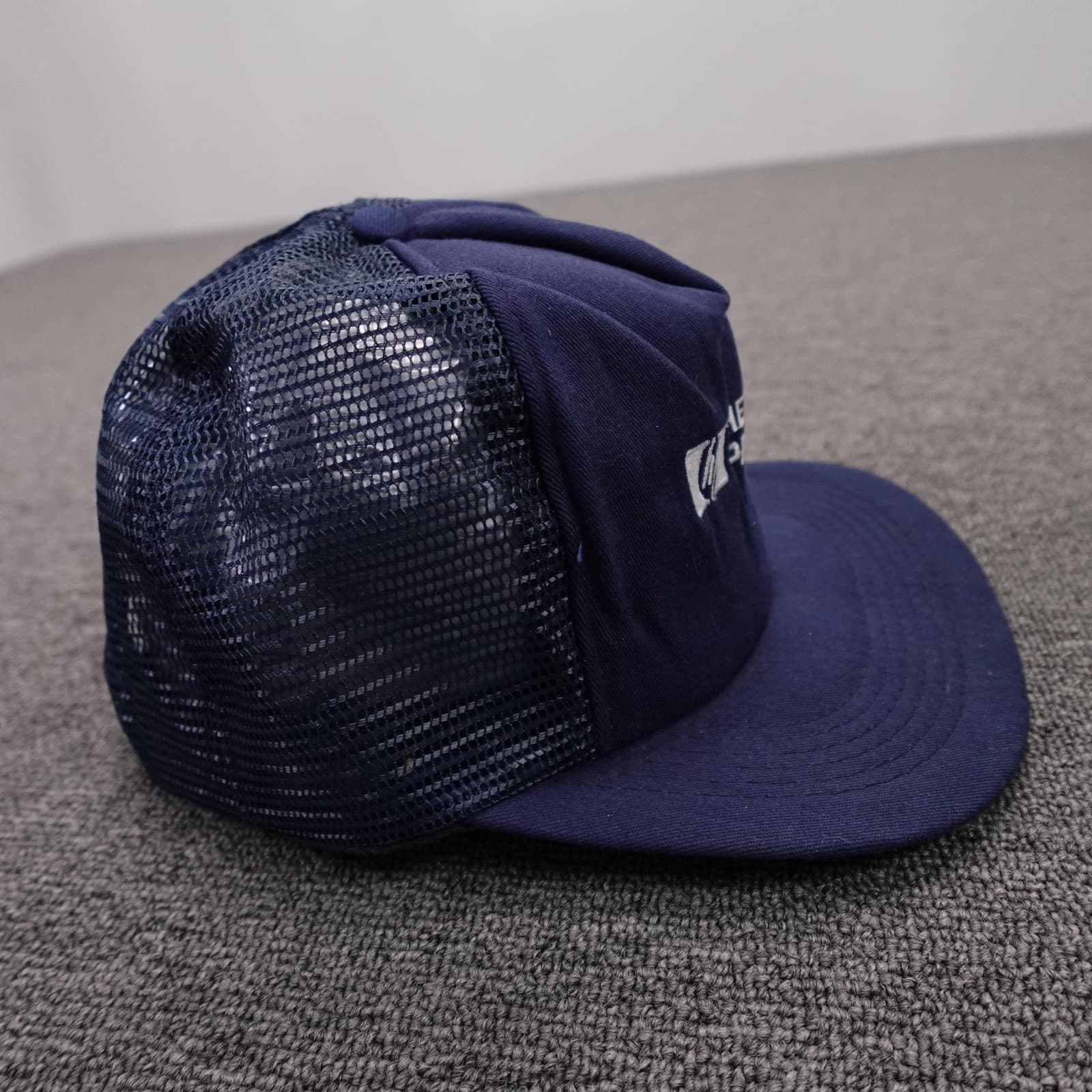 Vintage Hewlett Packard Hat Cap Snap Back Mens One Size Blue Mesh Trucker Foam - Thumbnail 5