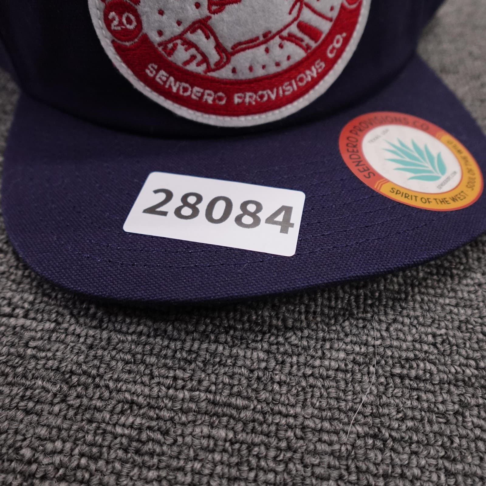 Sendero Provisions Co Hat Cap Strap Back Mens One Size Navy Good Neighbors Patch - Thumbnail 9