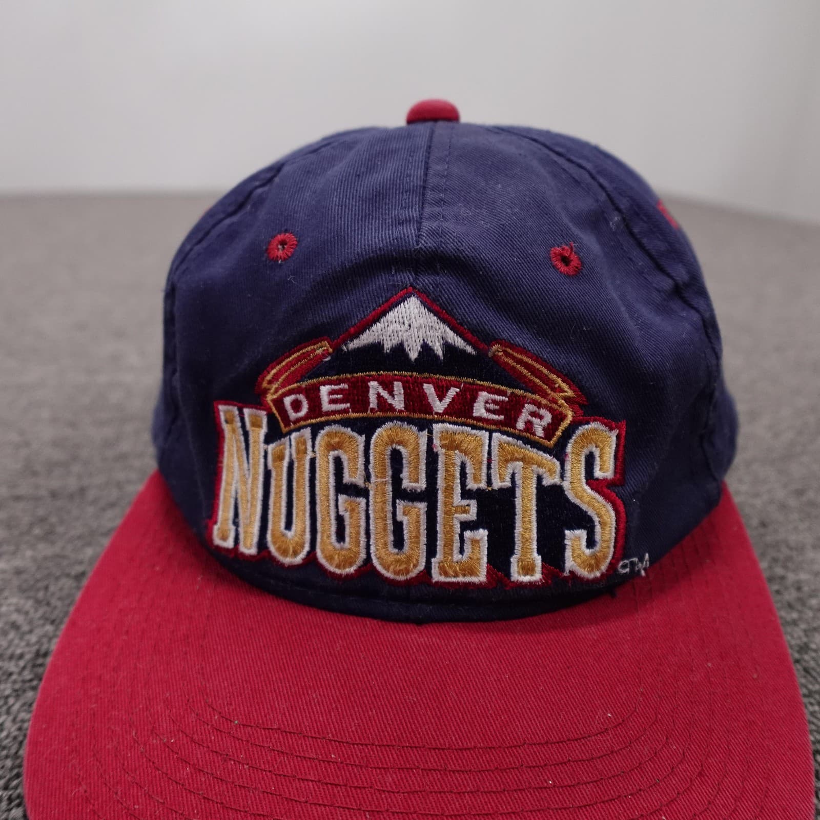 Vintage Denver Nuggets Hat Cap Snap Back One Size Blue NBA Sports Specialties - Thumbnail 2