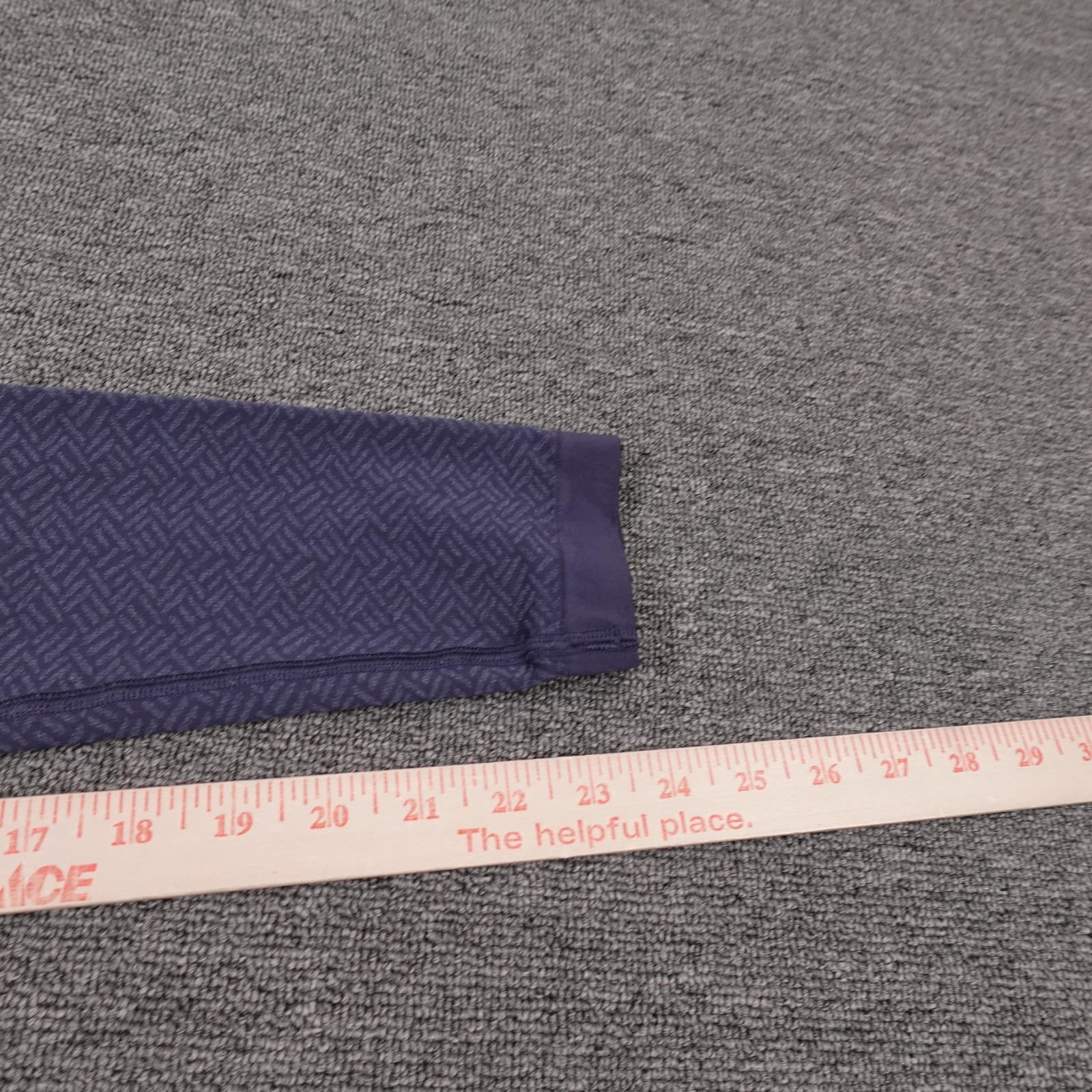 Title Nine Leggings Womens Small Purple Textured Knit High Rise Ankle Yoga - Thumbnail 8