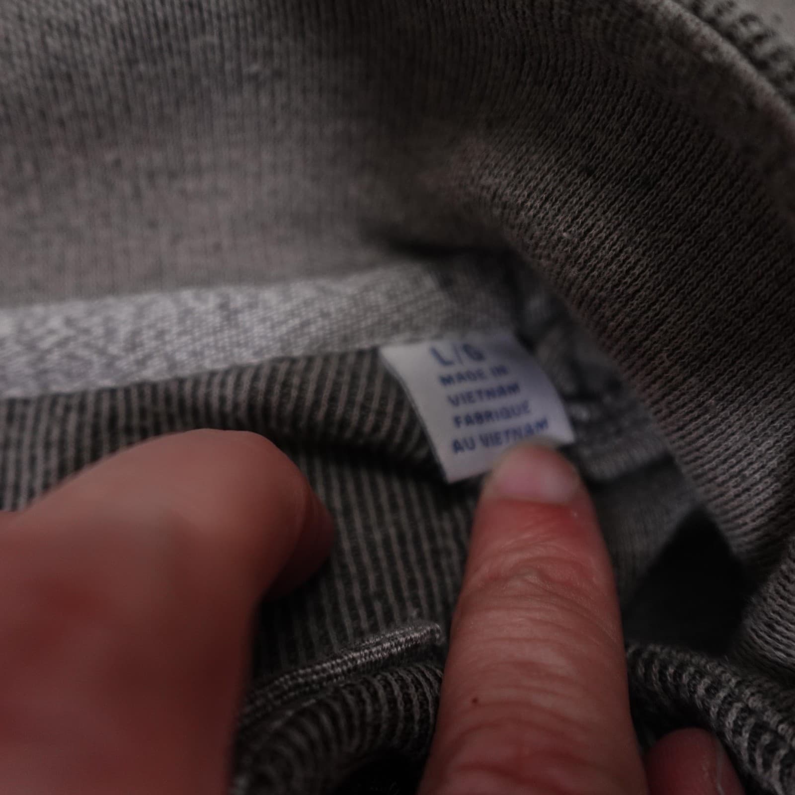 Tommy Bahama Sweater Mens Large Gray Waffle Knit Henley Long Sleeve Pullover - Thumbnail 4
