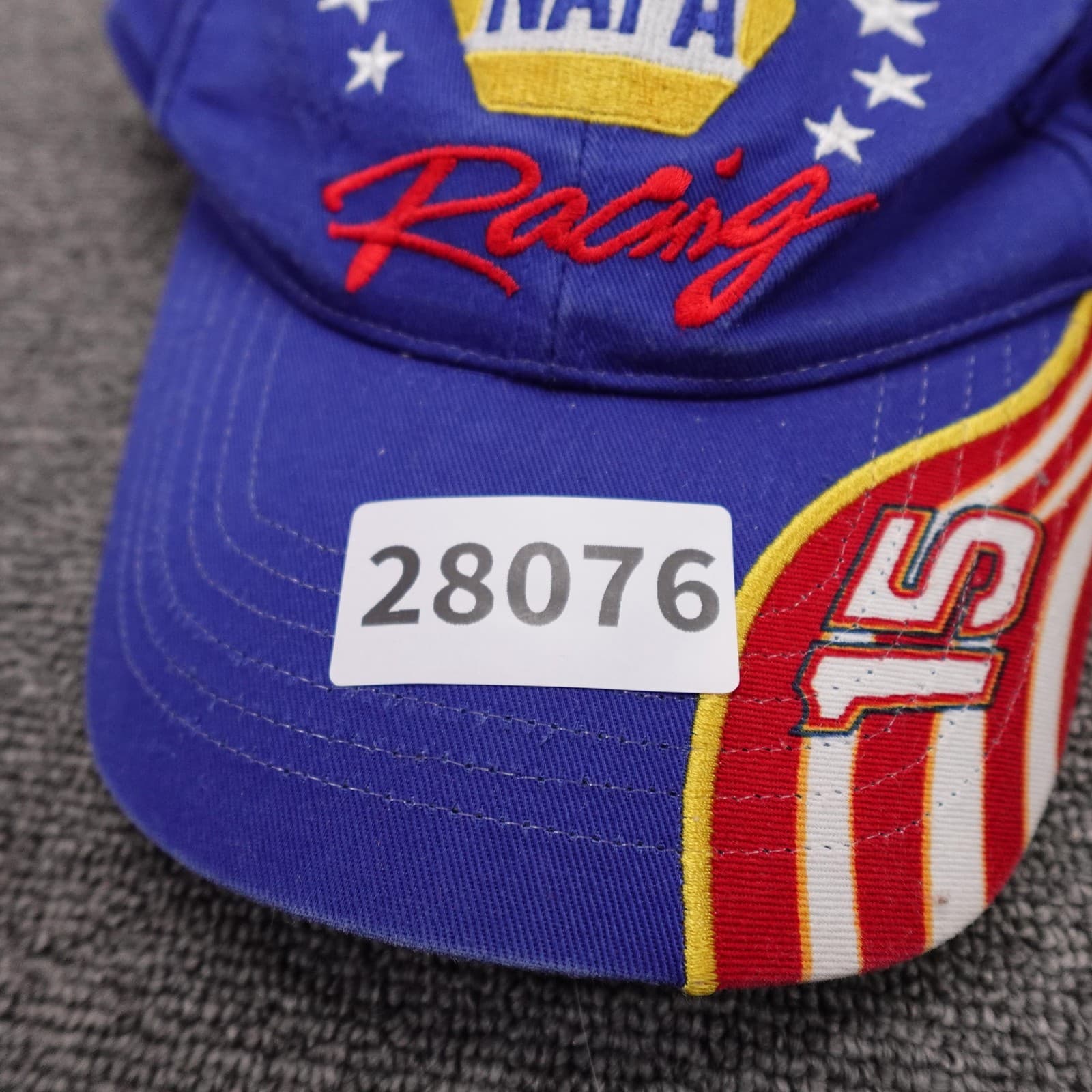 NAPA Racing Hat Cap Strap Back Mens One Size Blue NASCAR Michael Waltrip 15 - Thumbnail 7