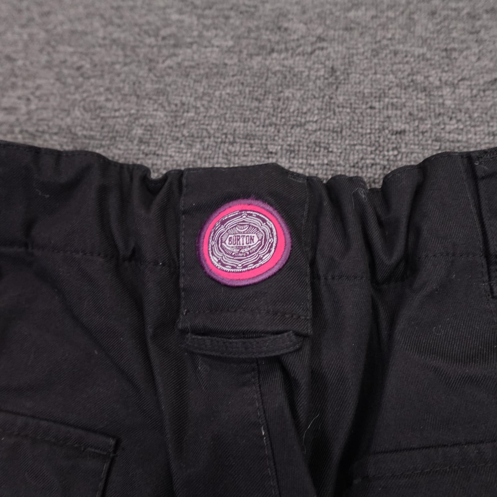 Burton Snow Pants Womens Large Black Insulated Ski Snowboard 34x31 Lined Warm - Thumbnail 9