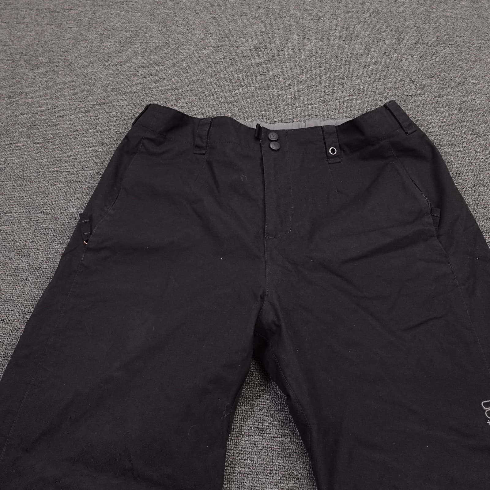 Burton Snow Pants Womens Large Black Insulated Ski Snowboard 34x31 Lined Warm - Thumbnail 3