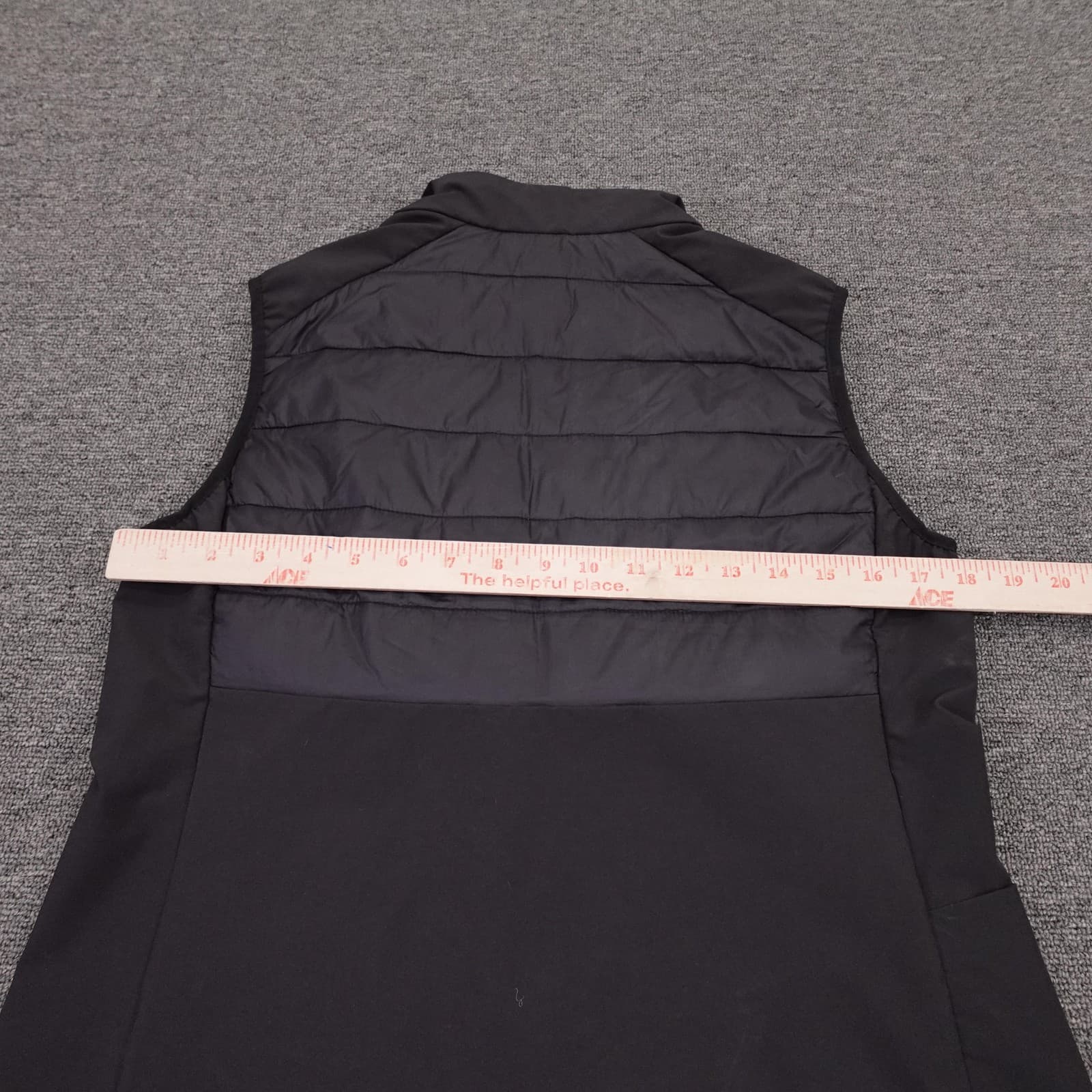 The North Face Vest Womens Medium Black WindWall Quilted Softshell Full Zip - Thumbnail 5