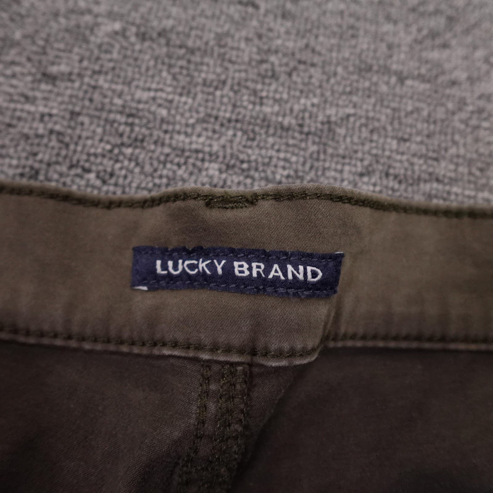 Lucky Brand Jeans Mens 30x31 Brown Medium Wash Straight Denim Casual Pants - Thumbnail 3