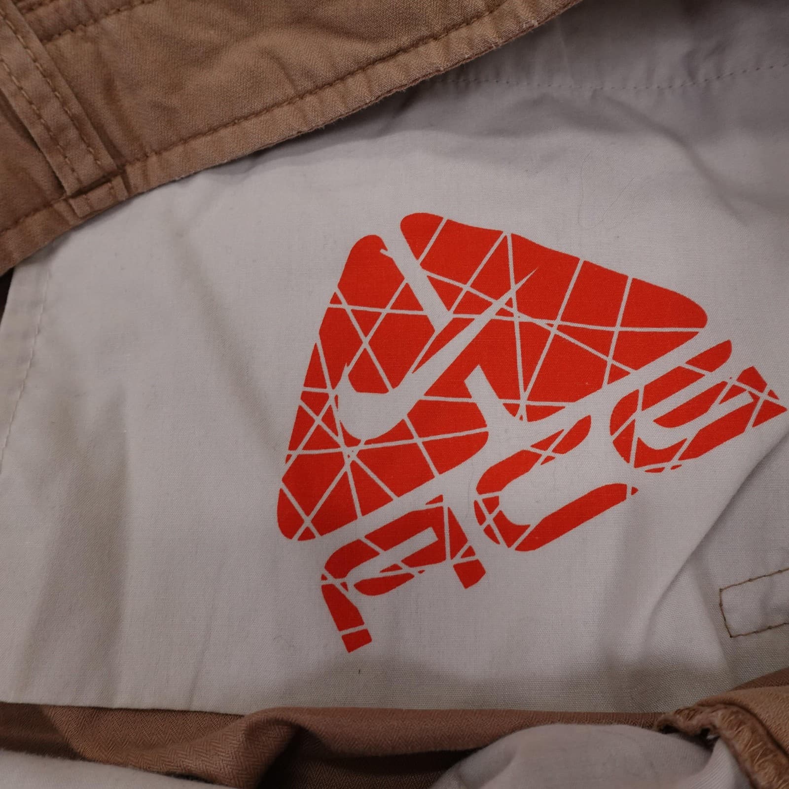 Vintage Nike ACG Convertible Cargo Pants Mens 38x32 Beige Baggy Y2K ACGM2008 - Thumbnail 8