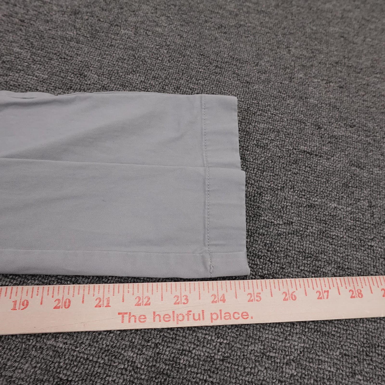 Vineyard Vines Pants Boys 12 Gray Chino Twill Stretch Straight Leg Casual - Thumbnail 7