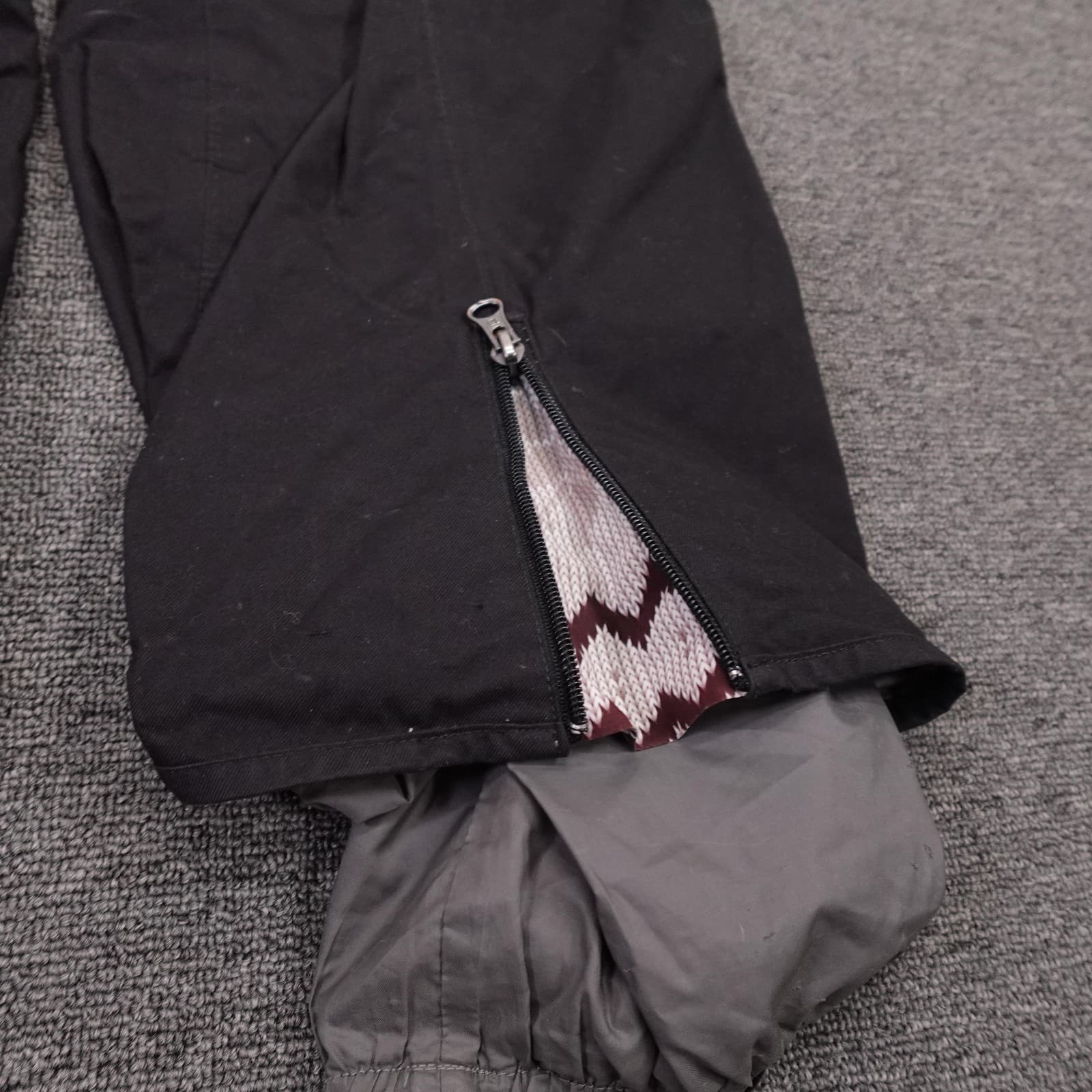 Burton Snow Pants Womens Large Black Insulated Ski Snowboard 34x31 Lined Warm - Thumbnail 8