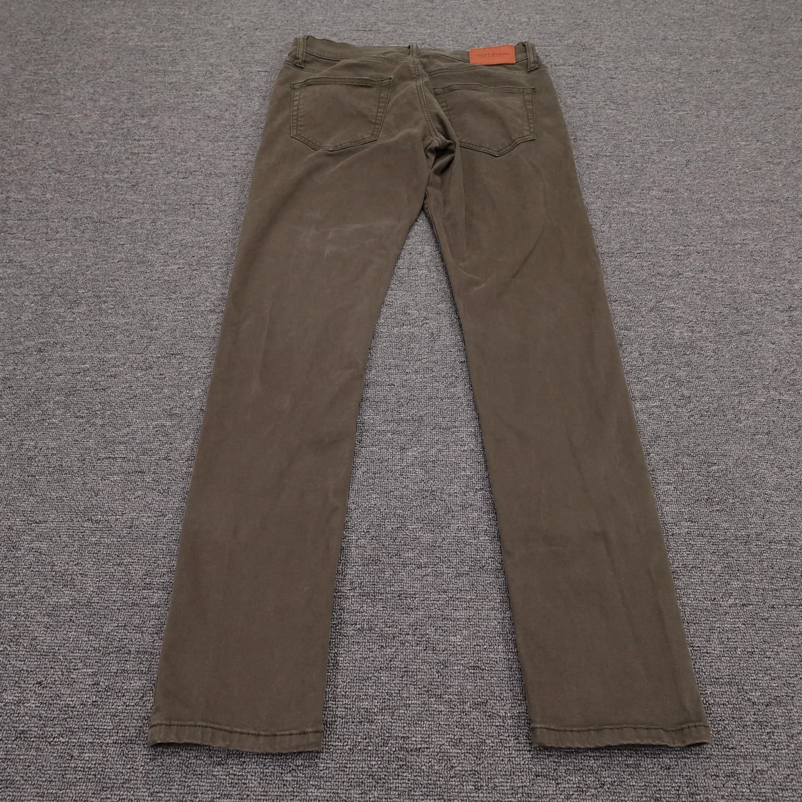 Lucky Brand Jeans Mens 30x31 Brown Medium Wash Straight Denim Casual Pants - Thumbnail 6