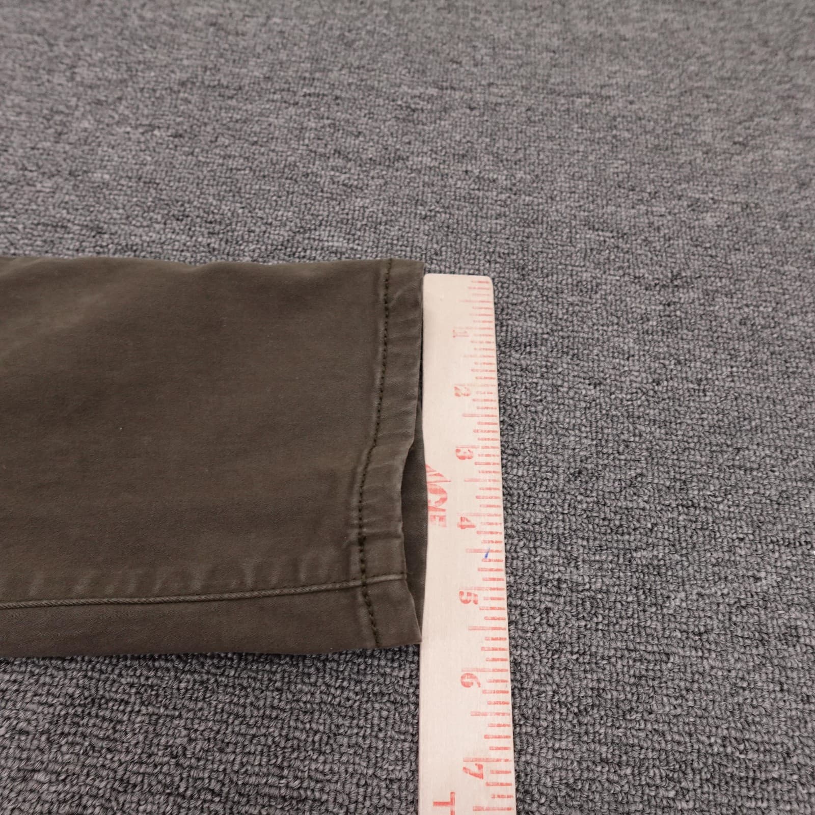 Lucky Brand Jeans Mens 30x31 Brown Medium Wash Straight Denim Casual Pants - Thumbnail 11