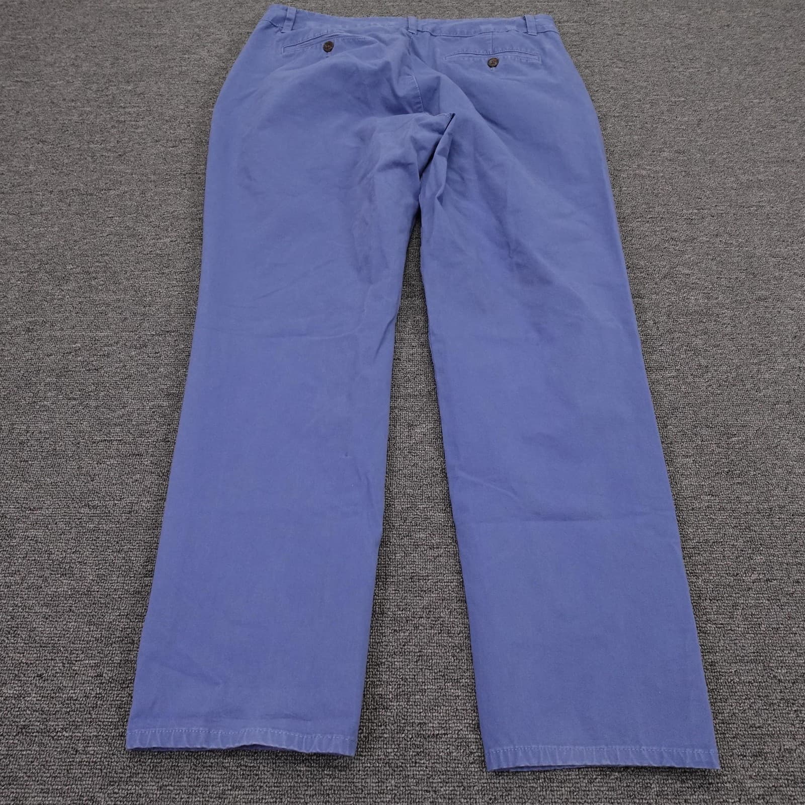Bonobos Chino Pants Mens 34x29 Blue Athletic Fit Flat Front Straight Leg Casual - Thumbnail 6
