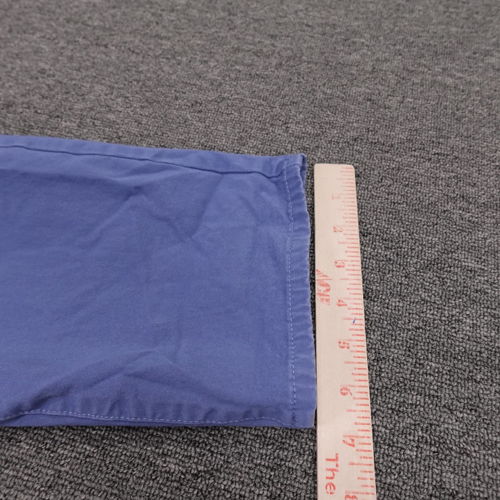 Bonobos Chino Pants Mens 34x29 Blue Athletic Fit Flat Front Straight Leg Casual - Thumbnail 9