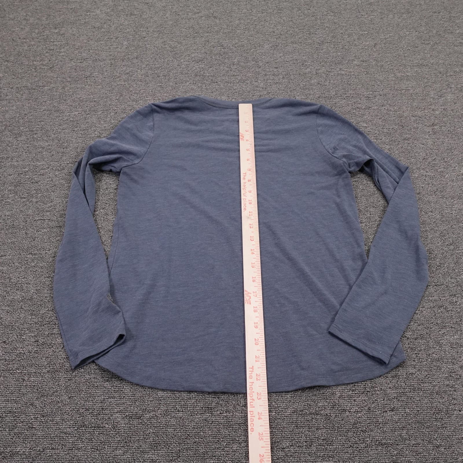 Kuhl Shirt Womens Small Blue Long Sleeve Crewneck Stretch Tee Top Outdoor - Thumbnail 5