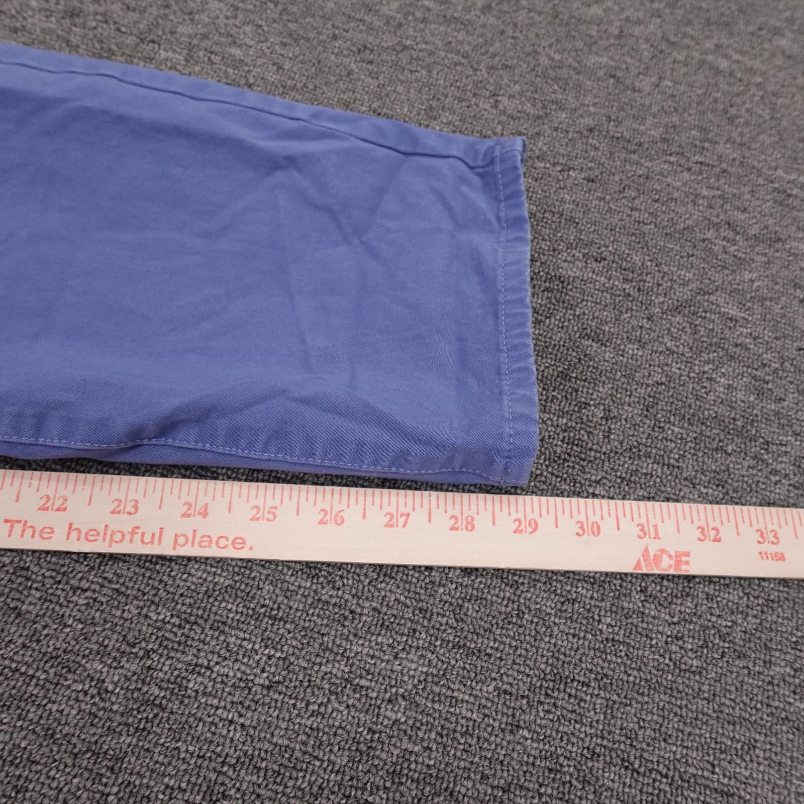 Bonobos Chino Pants Mens 34x29 Blue Athletic Fit Flat Front Straight Leg Casual - Thumbnail 8