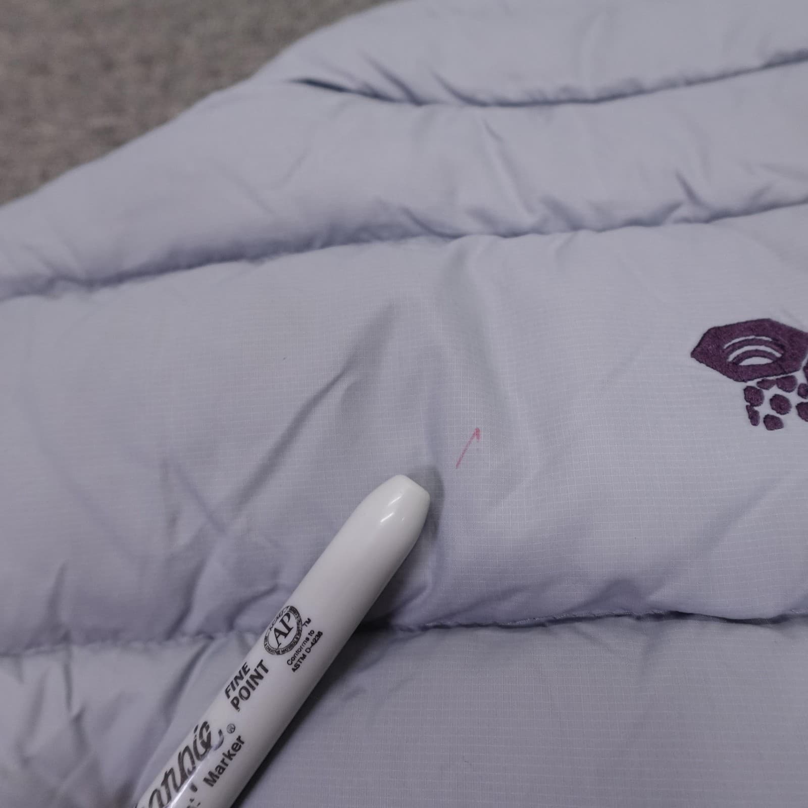 Mountain Hardwear Jacket Womens Medium Purple Down Puffer Full Zip Outdoor Warm - Thumbnail 9