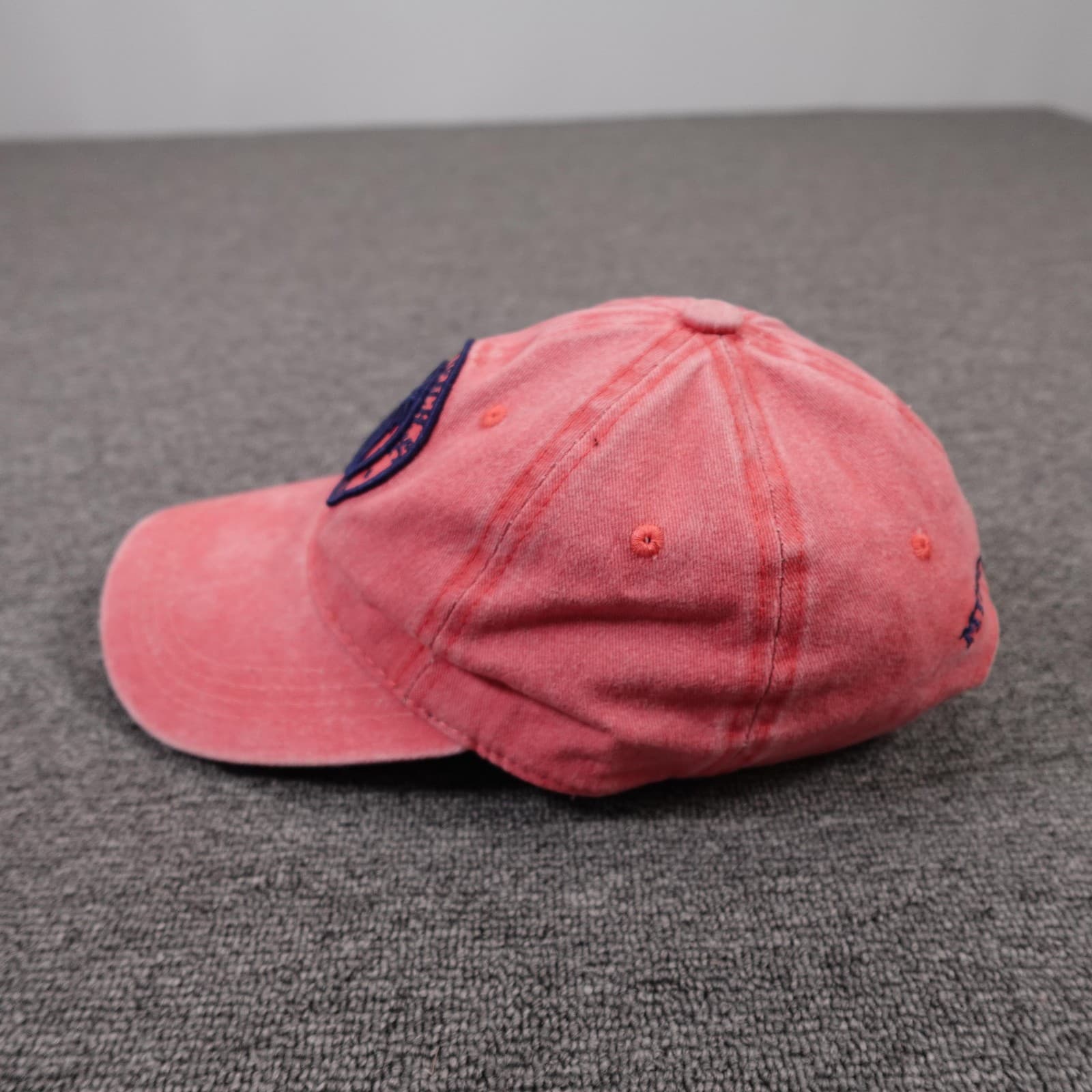 Tsunami Surf Shop Hat Cap Strap Back Mens One Size Pink Myrtle Beach Baseball - Thumbnail 3