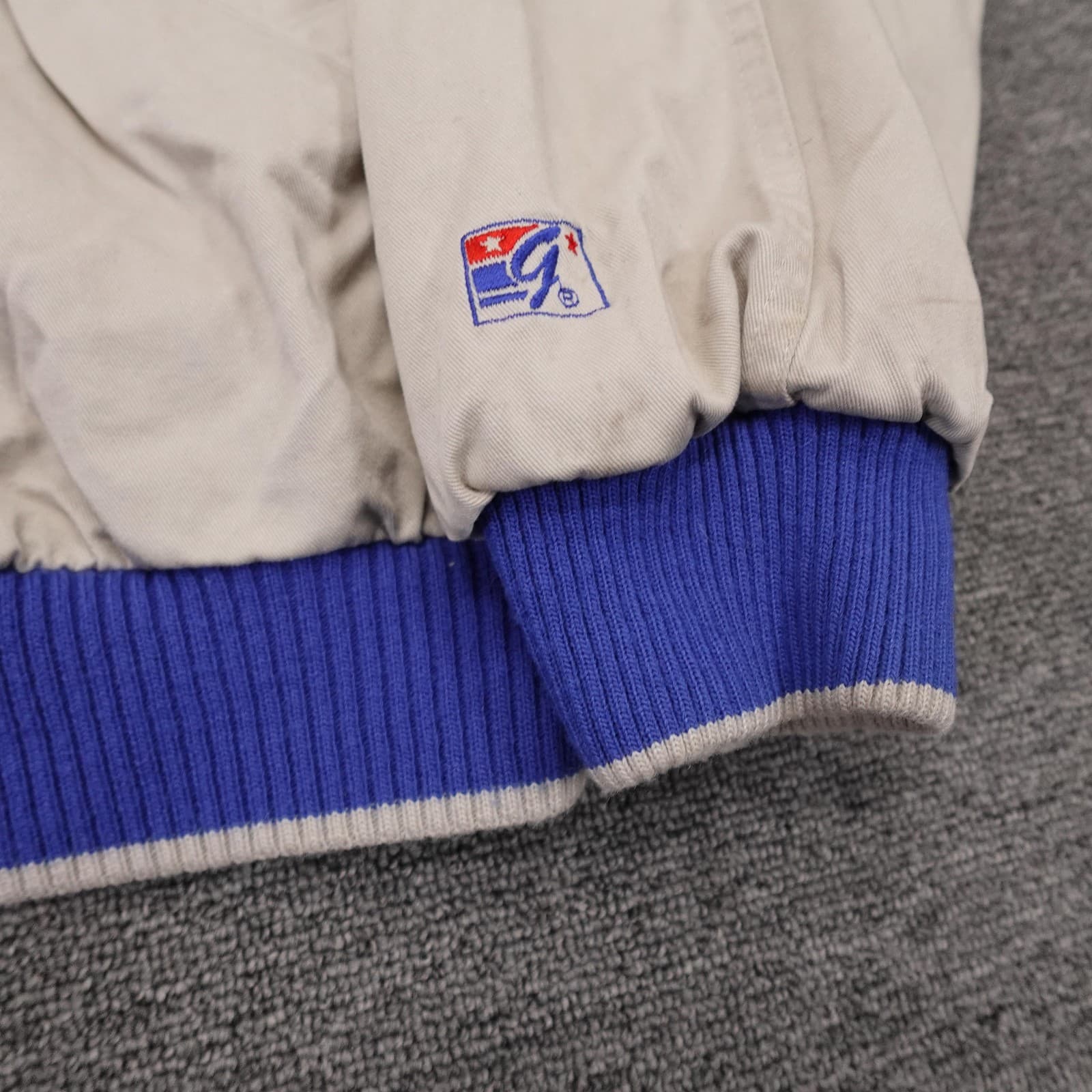 Vintage Florida Gators Jacket Mens XL Beige NCAA Football The Game UF 90s - Thumbnail 3