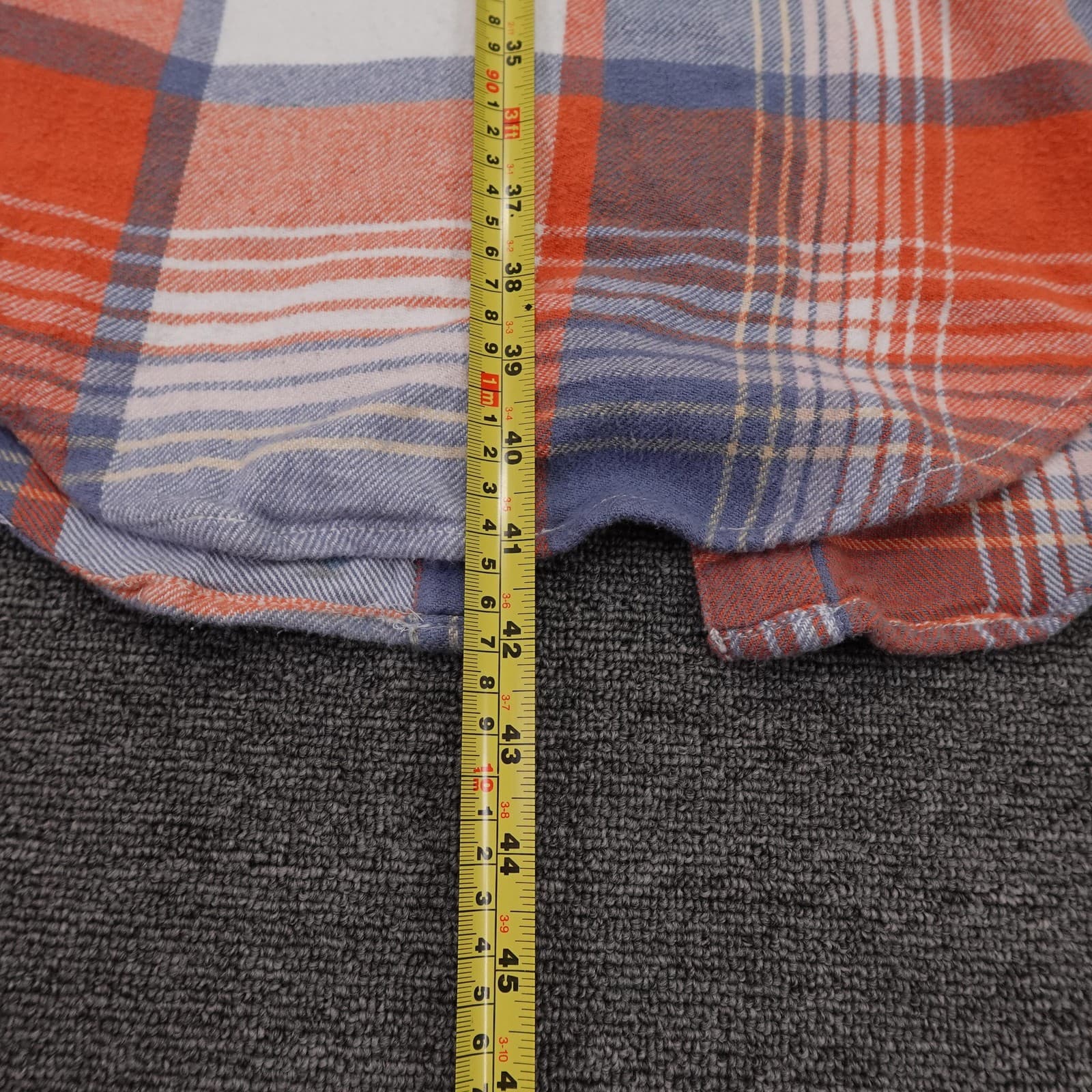 Sundance Shirt Dress Womens Small Multicolor Plaid Flannel Button Front Midi - Thumbnail 6
