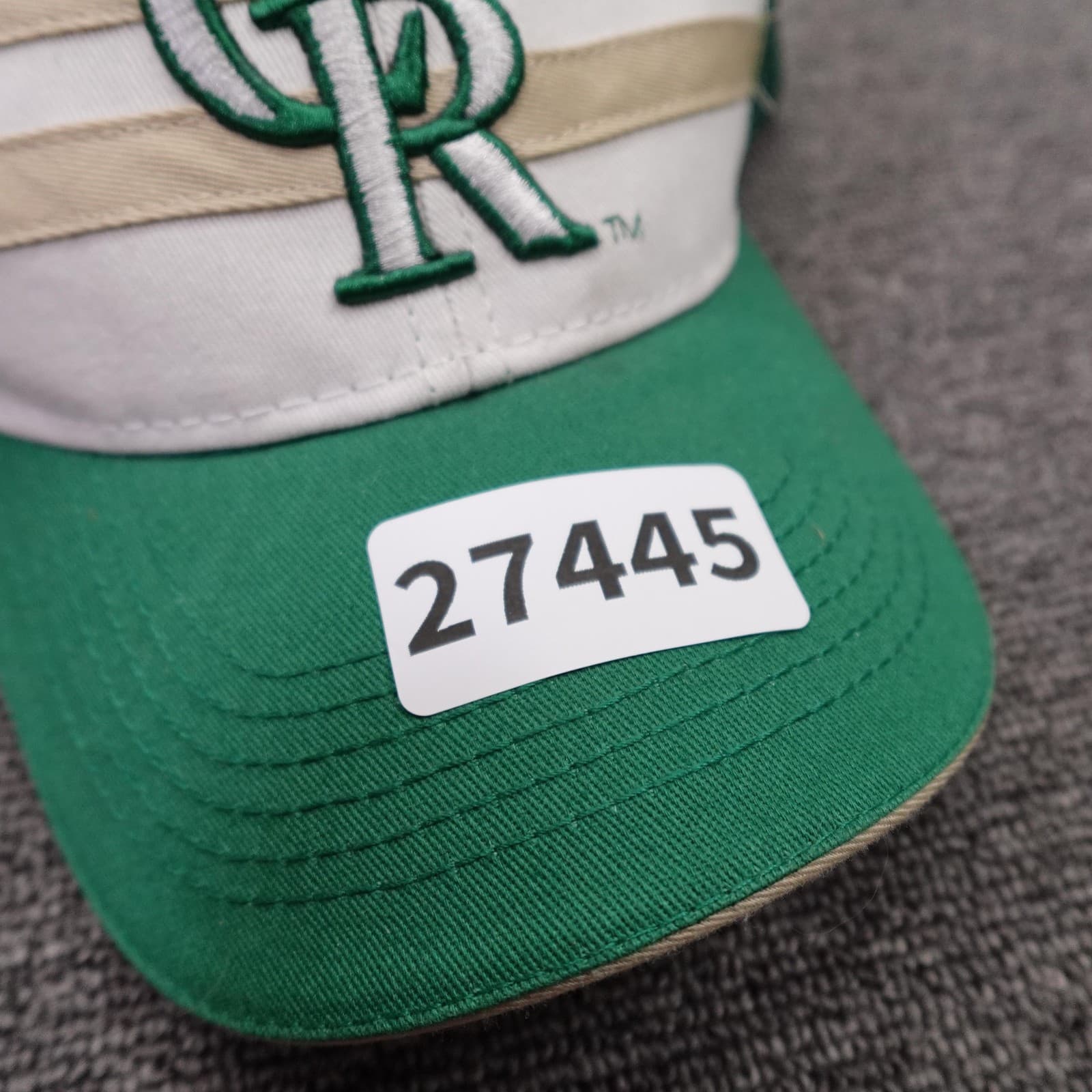 Colorado State Rams Hat Cap Snap Back Mens One Size Green Football Melonwear - Thumbnail 7
