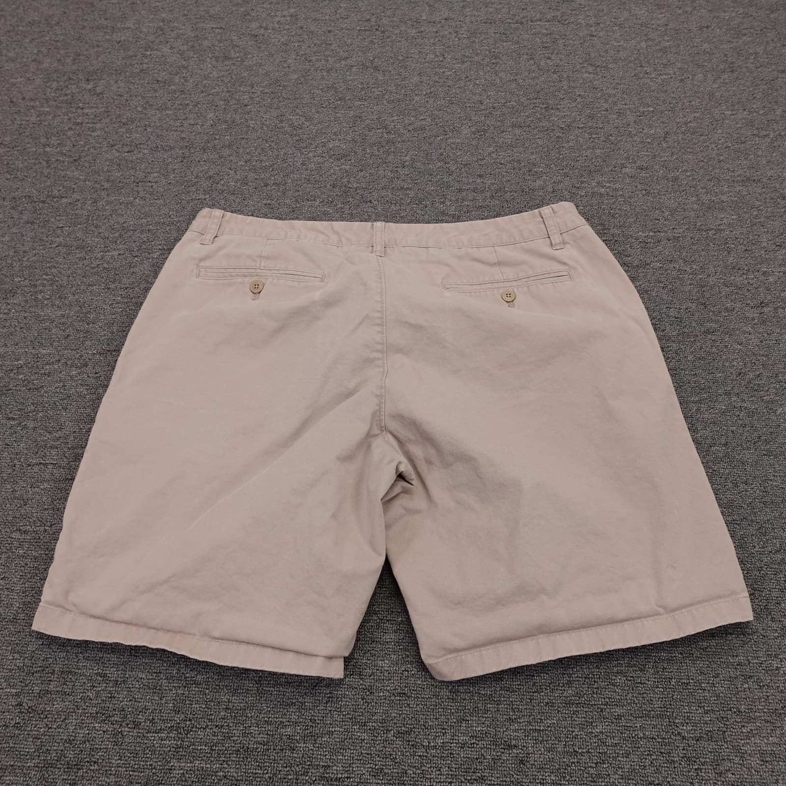 Bonobos Shorts Mens 38 Beige Chino Stretch 9 Inseam Casual Summer Wear - Thumbnail 4