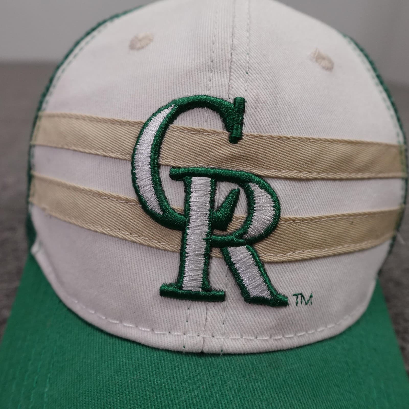 Colorado State Rams Hat Cap Snap Back Mens One Size Green Football Melonwear - Thumbnail 2