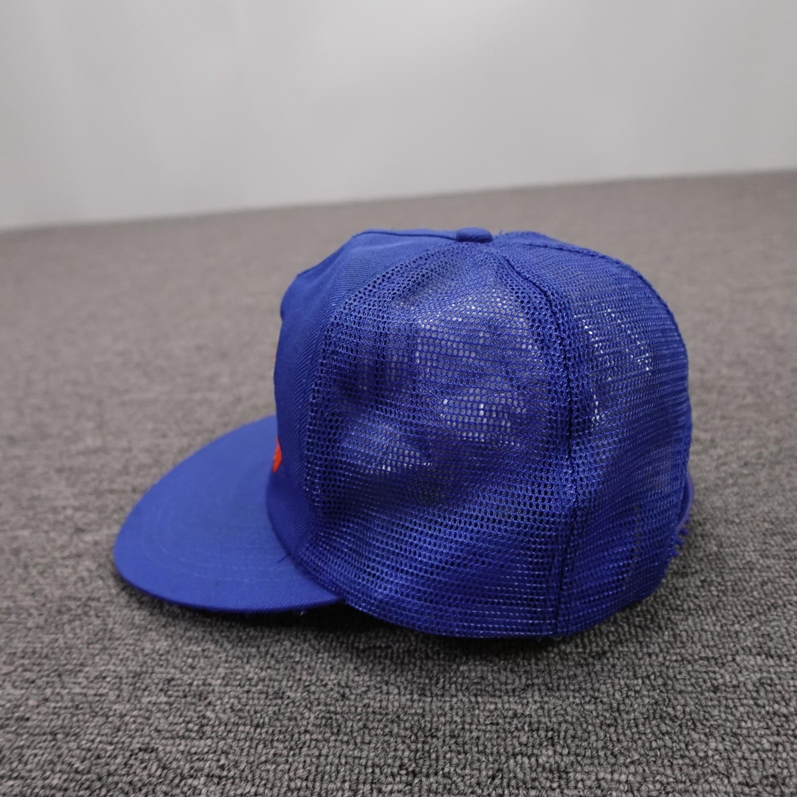 Vintage Denver Broncos Hat Cap Snap Back Mens One Size Blue NFL Football Trucker - Thumbnail 4